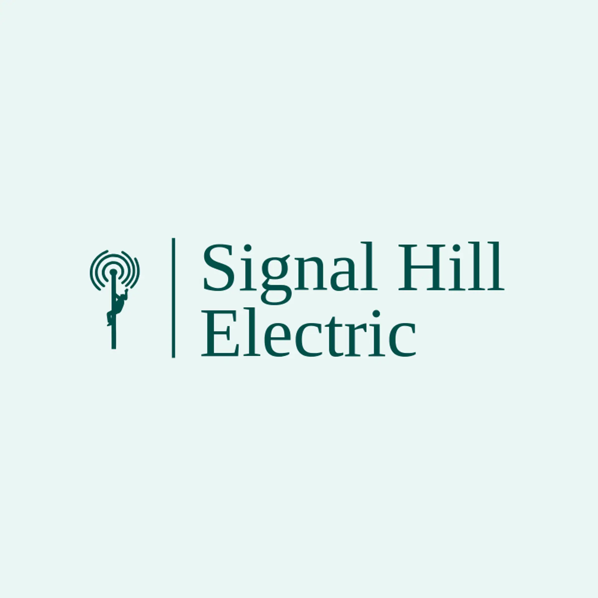 Signal Hill Electric logo for lineman