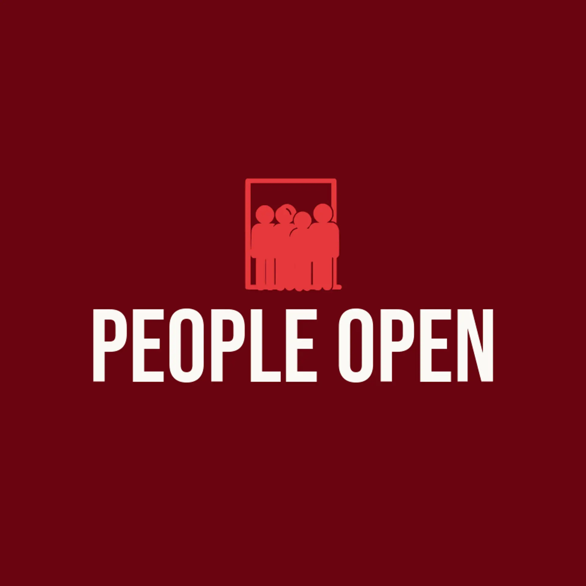 People Open logo for people