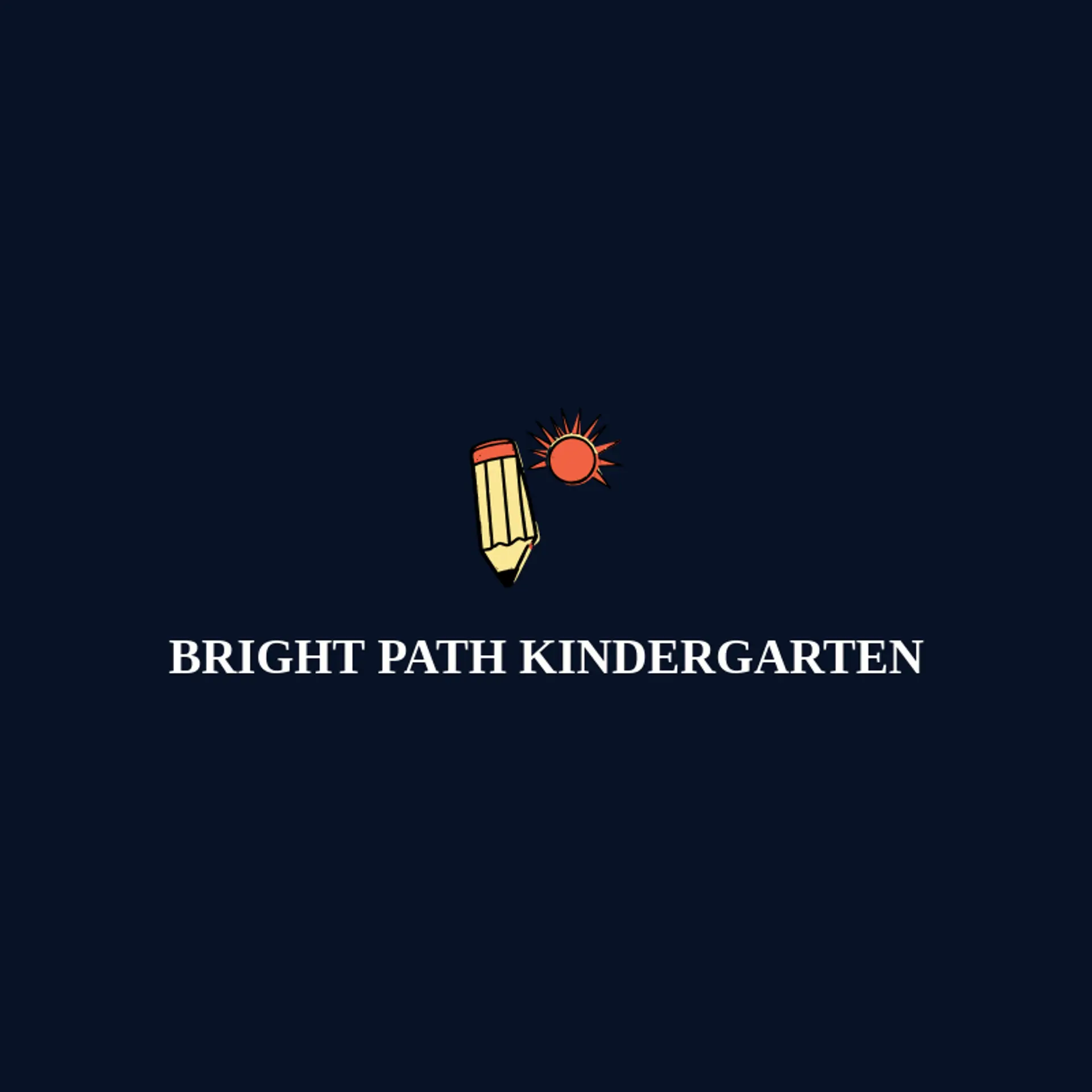 Bright Path Kindergarten logo for kindergarten