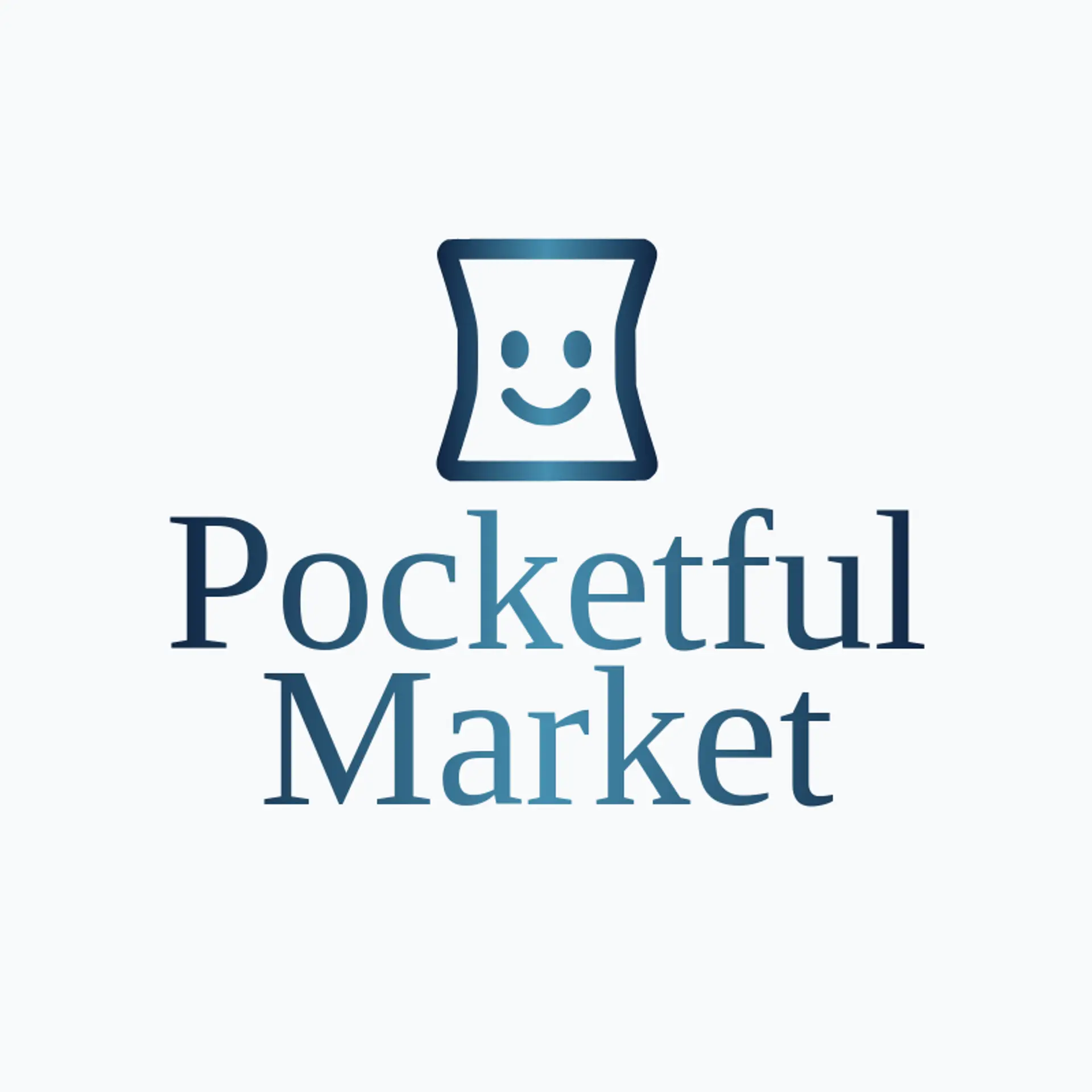 Pocketful Market logo for convenience store