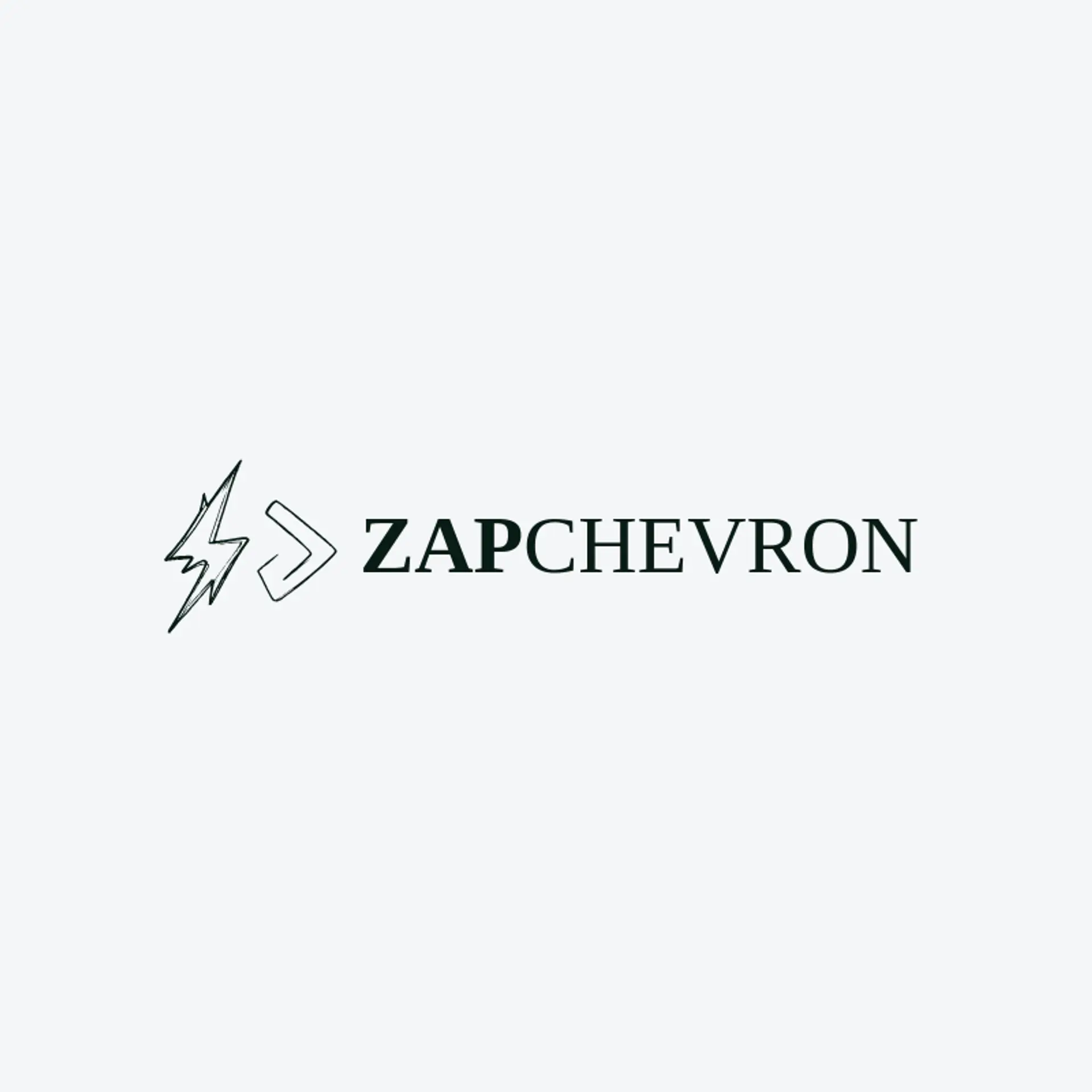 Zap Chevron logo for lightning bolt