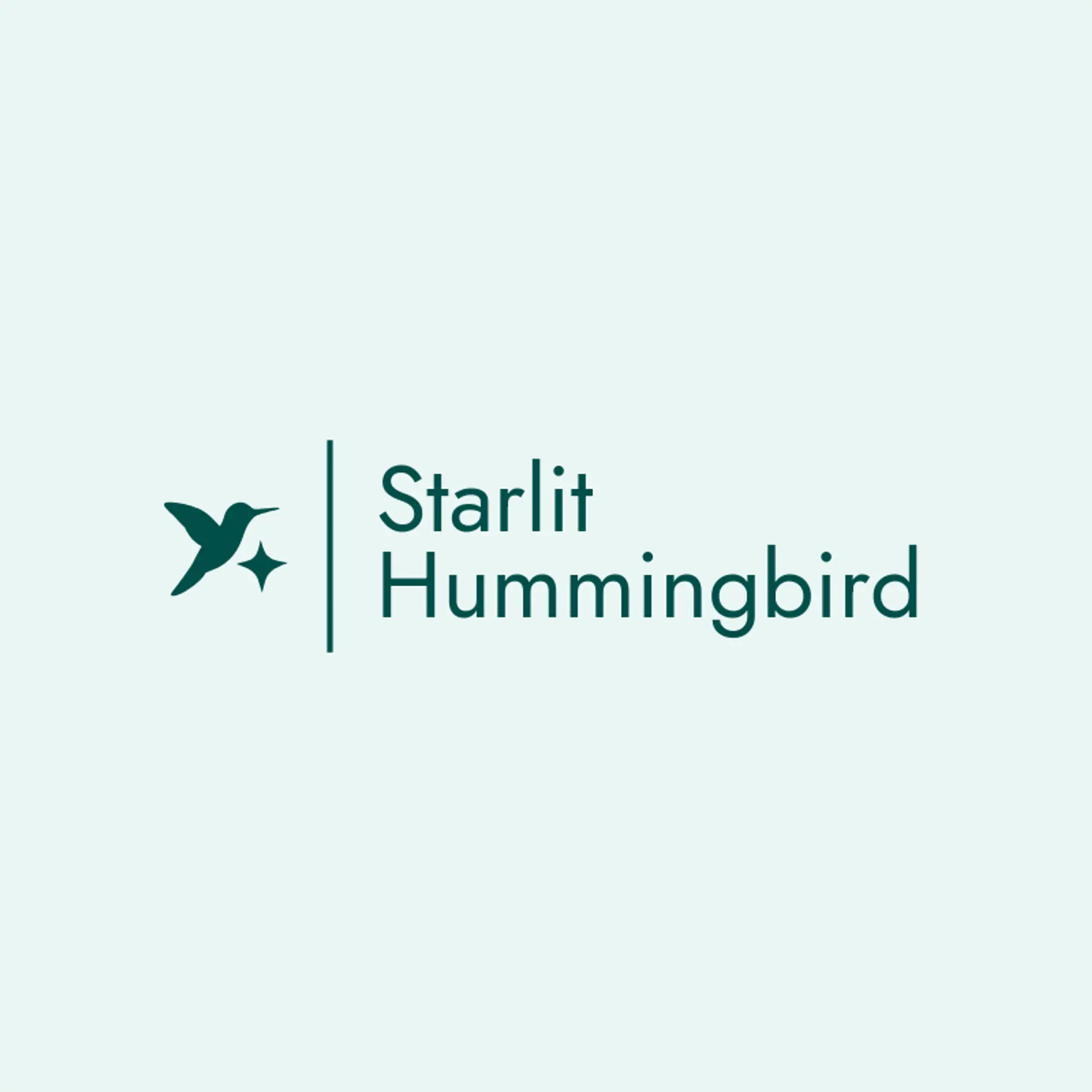 Starlit Hummingbird logo for hummingbird