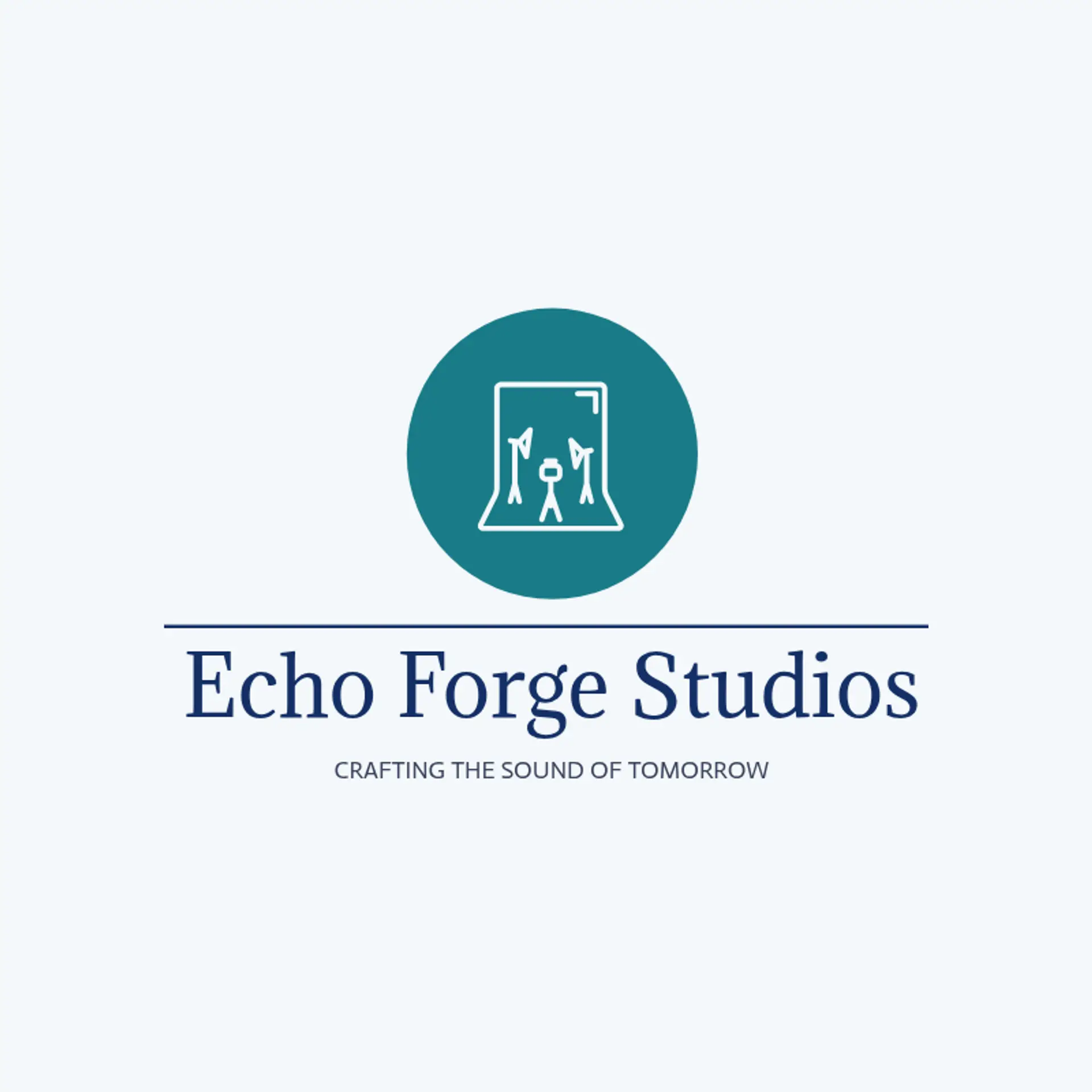 Harmonic Vision Studios logo for music studio