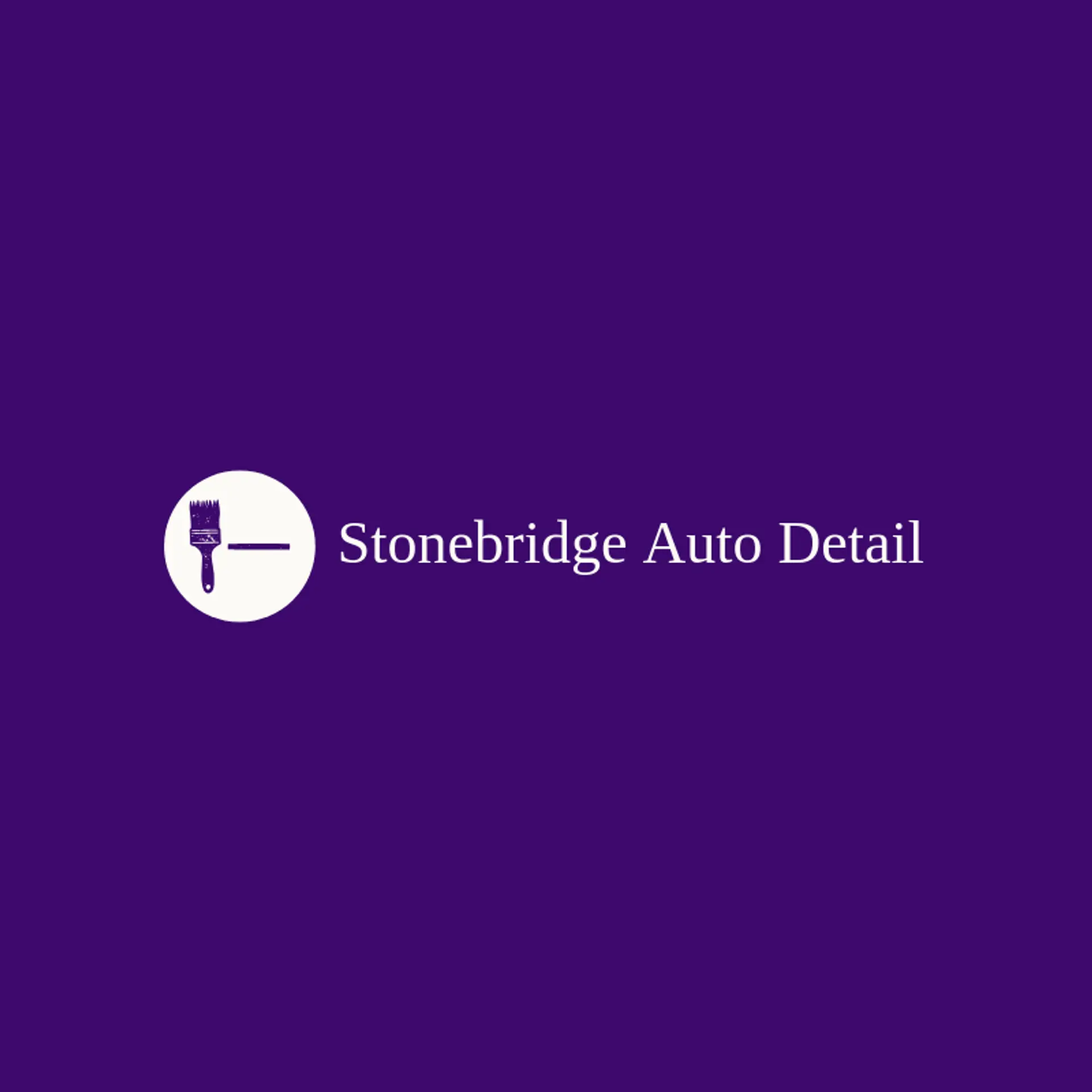 Stonebridge Auto Detail logo for detail
