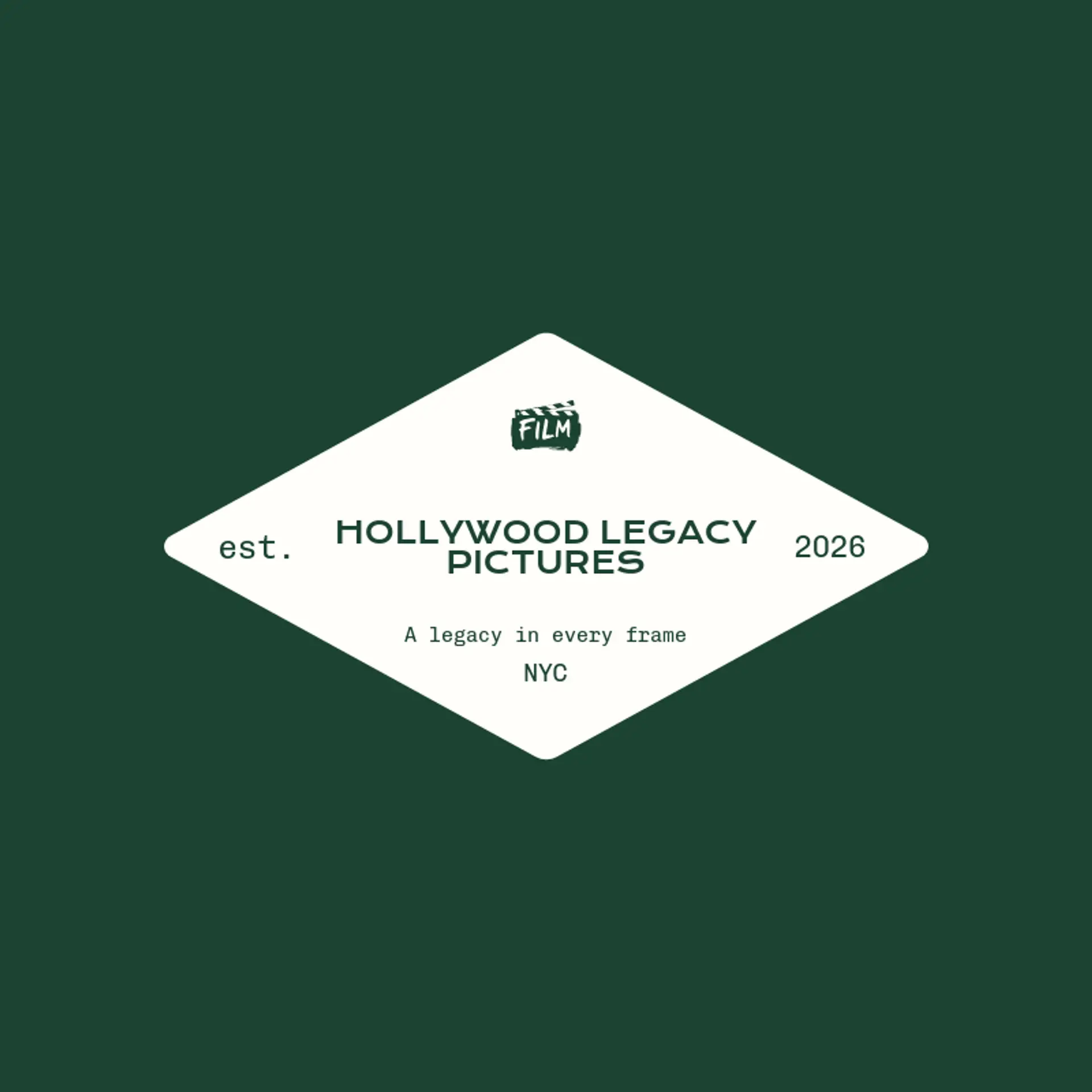 Hollywood Legacy Pictures logo for hollywood