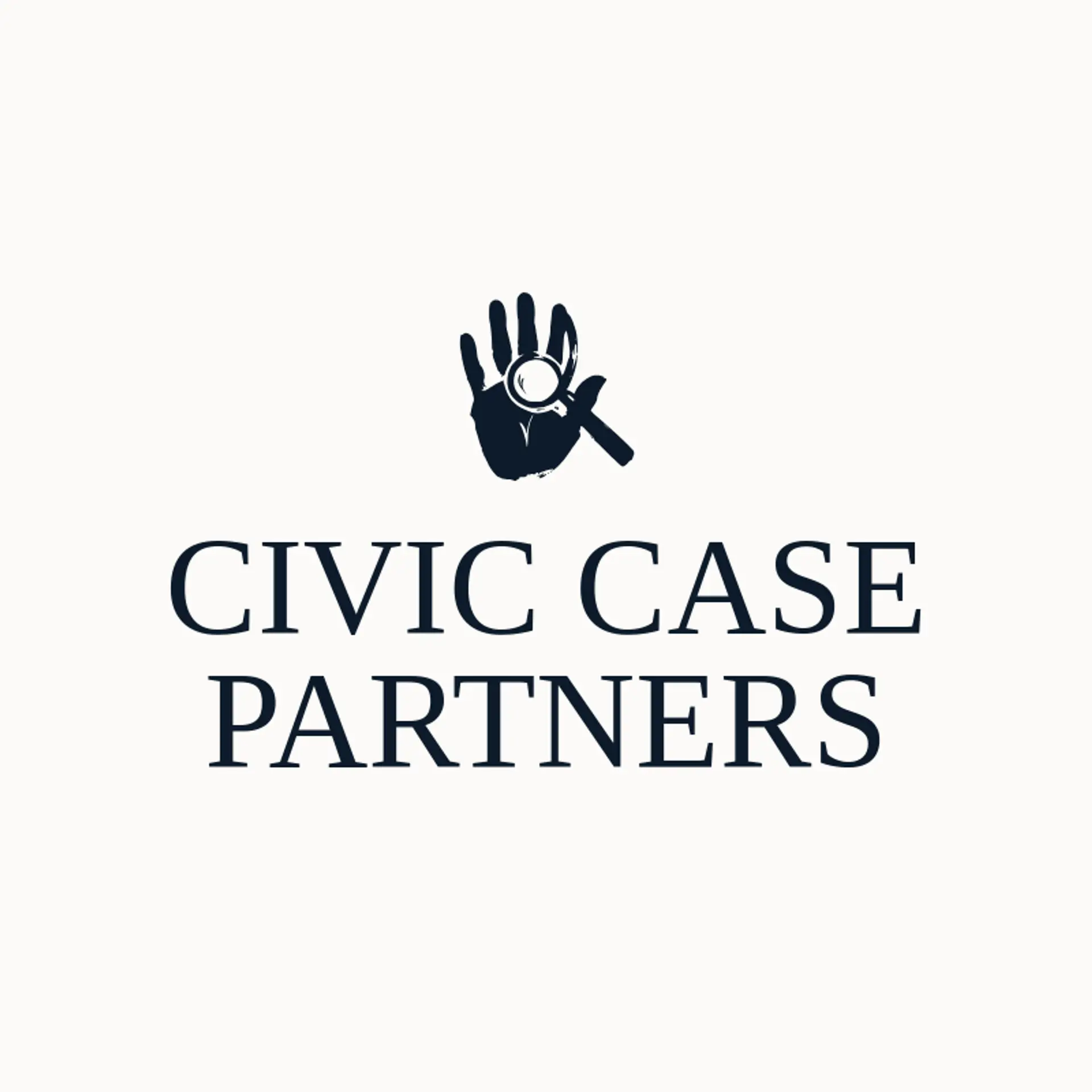 Civic Case Partners logo for crime