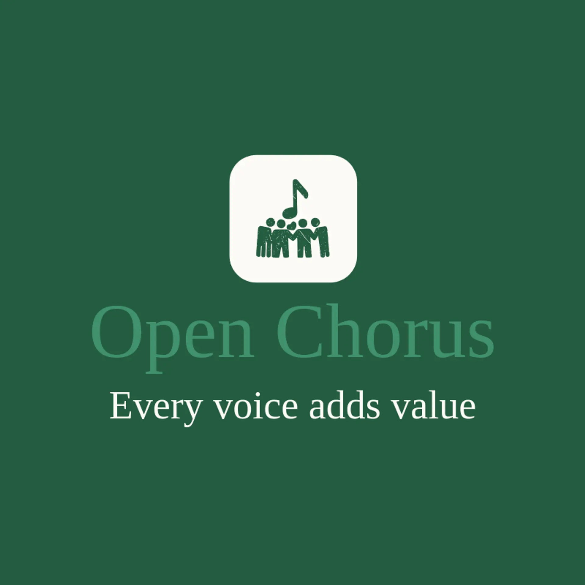 Open Chorus logo for crowdsourcing