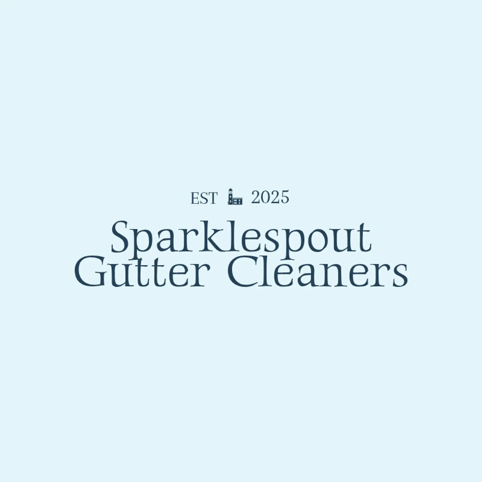 SparkleSpout Gutter Cleaners logo for gutter cleaning