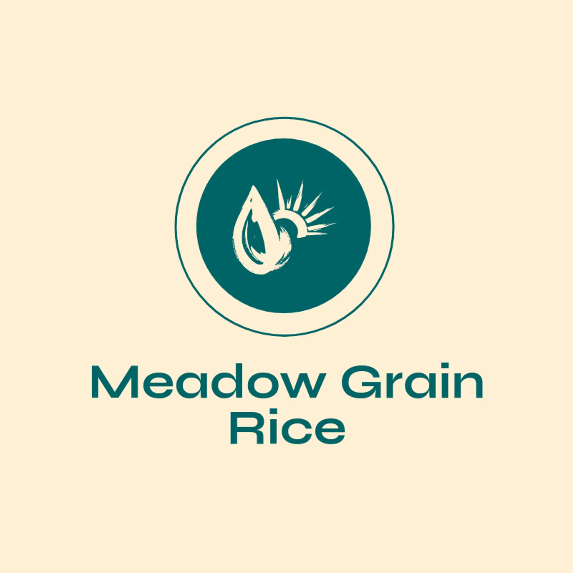 Meadow Grain Rice logo for rice