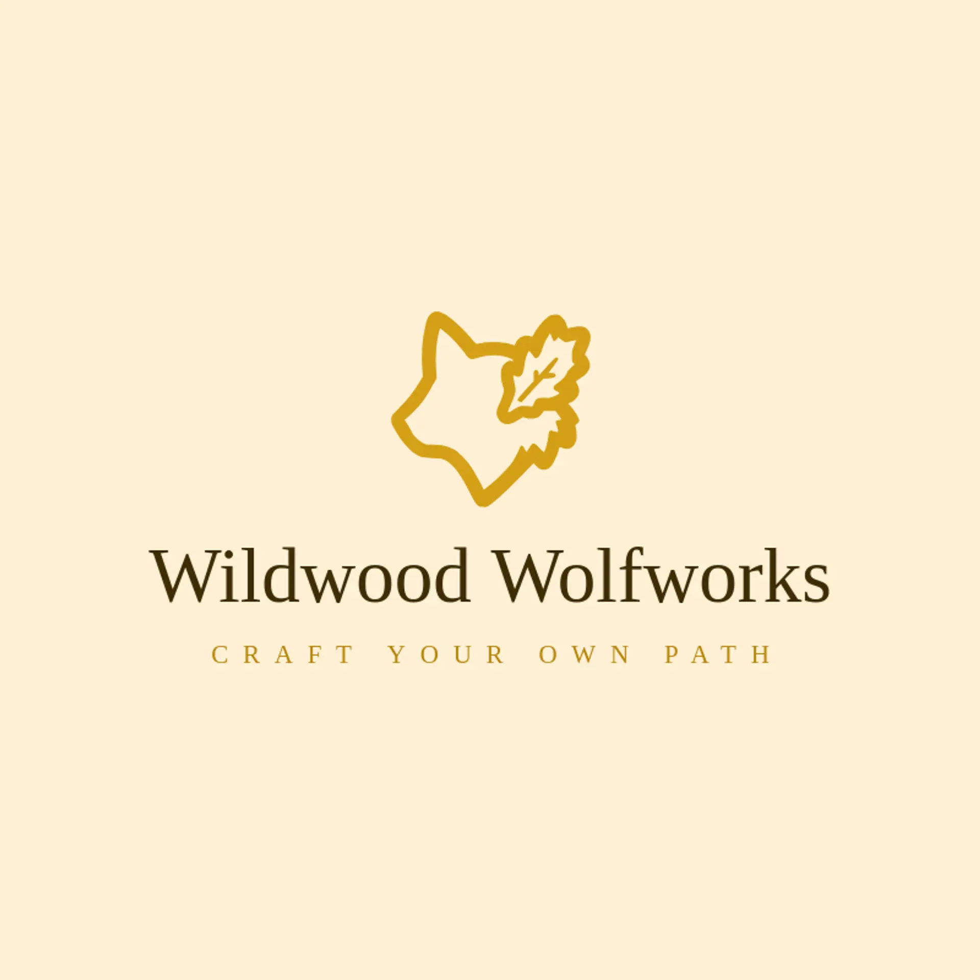 Wildwood Wolfworks logo for wolf head