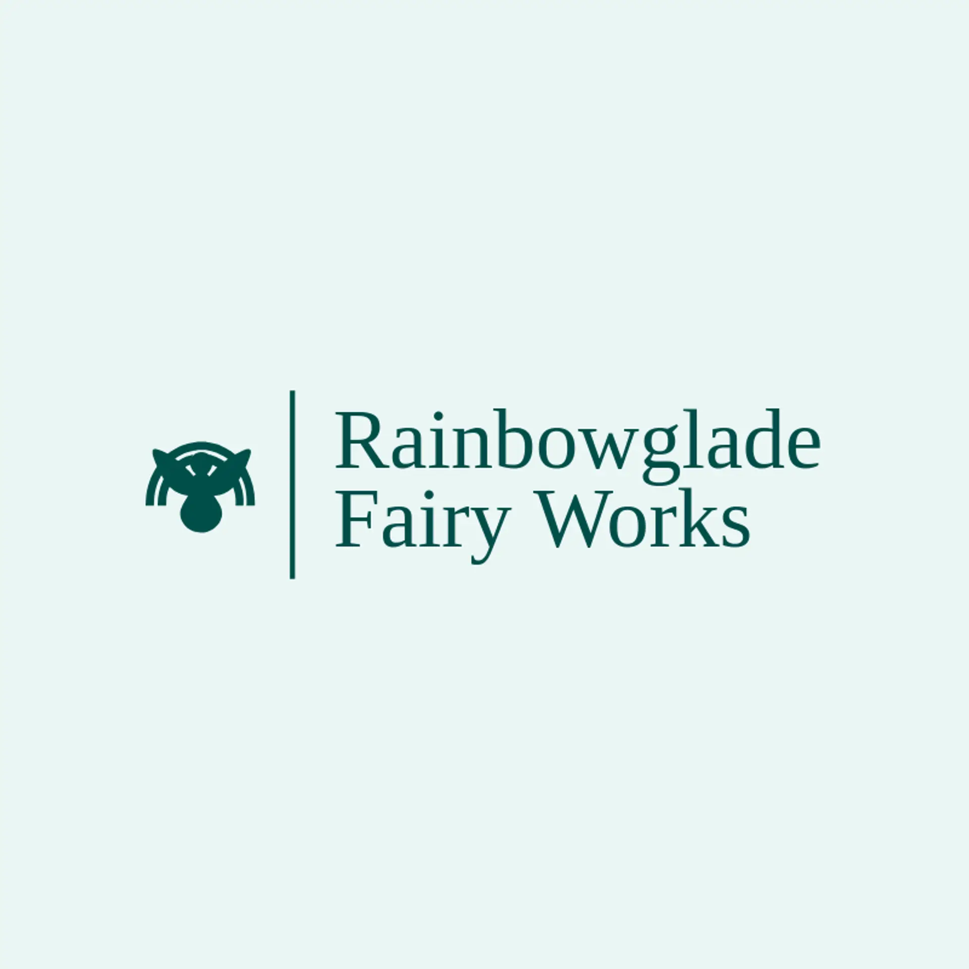 Rainbowglade Fairy Works logo for fairy