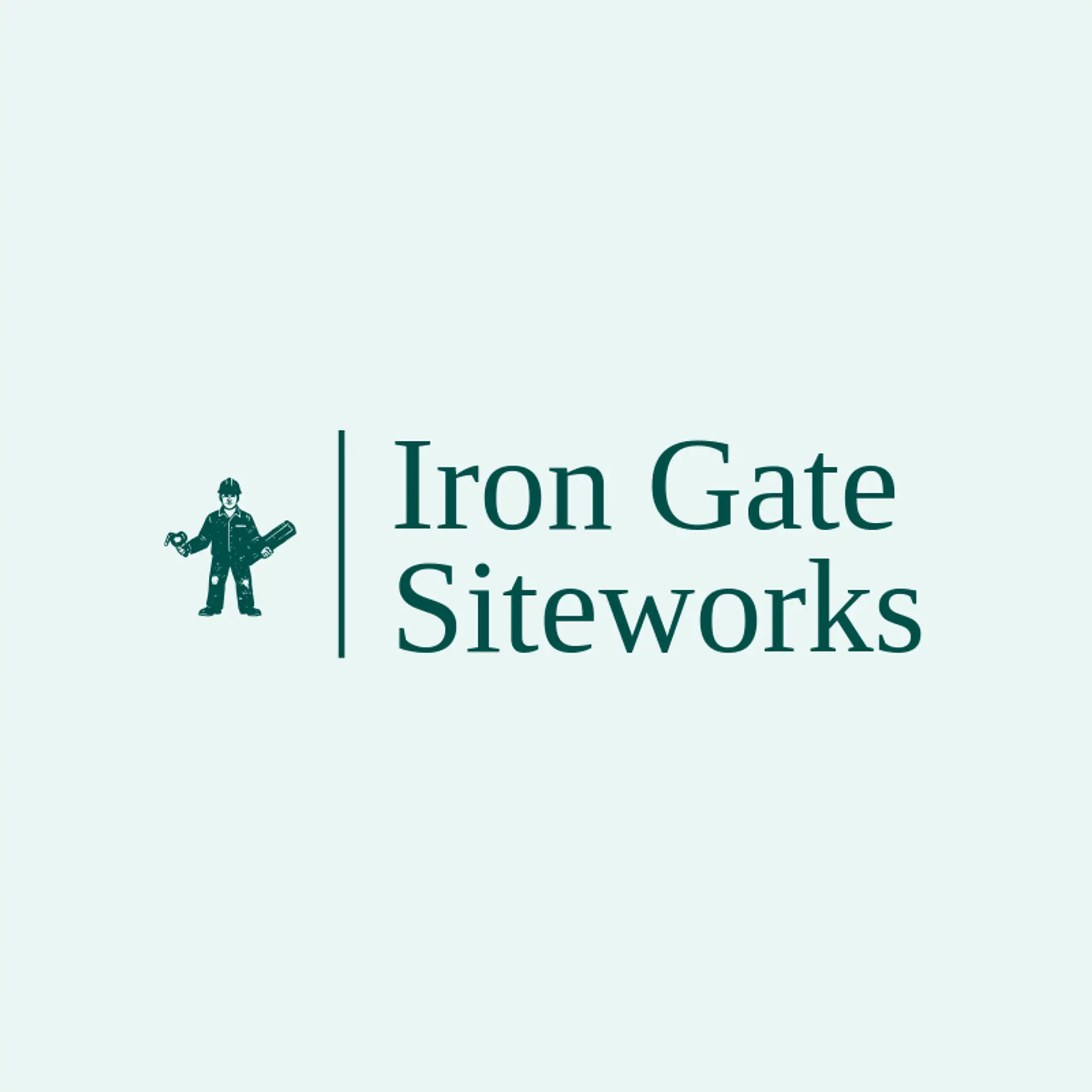 Iron Gate Siteworks logo for general contractor