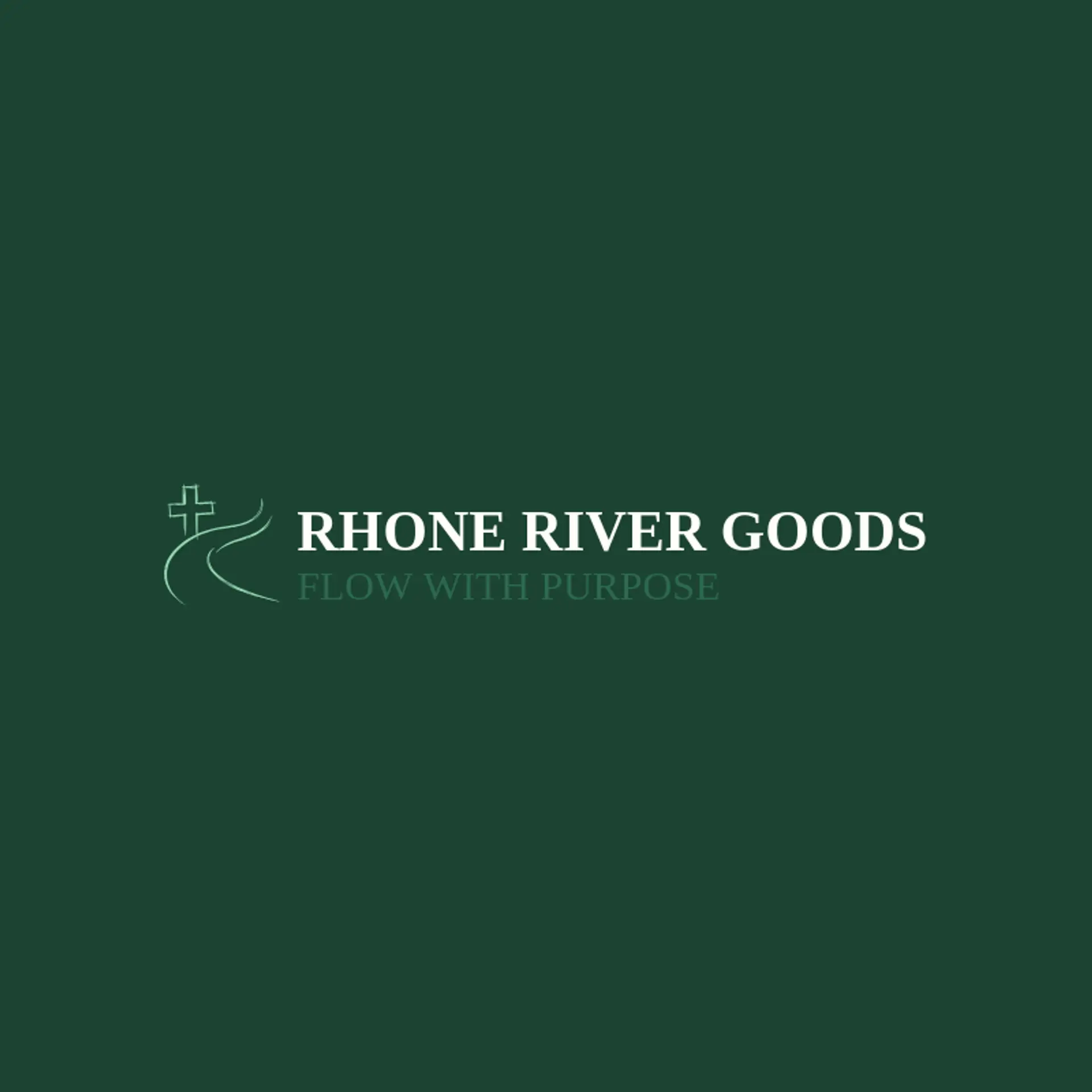 Rhone River Goods logo for swiss