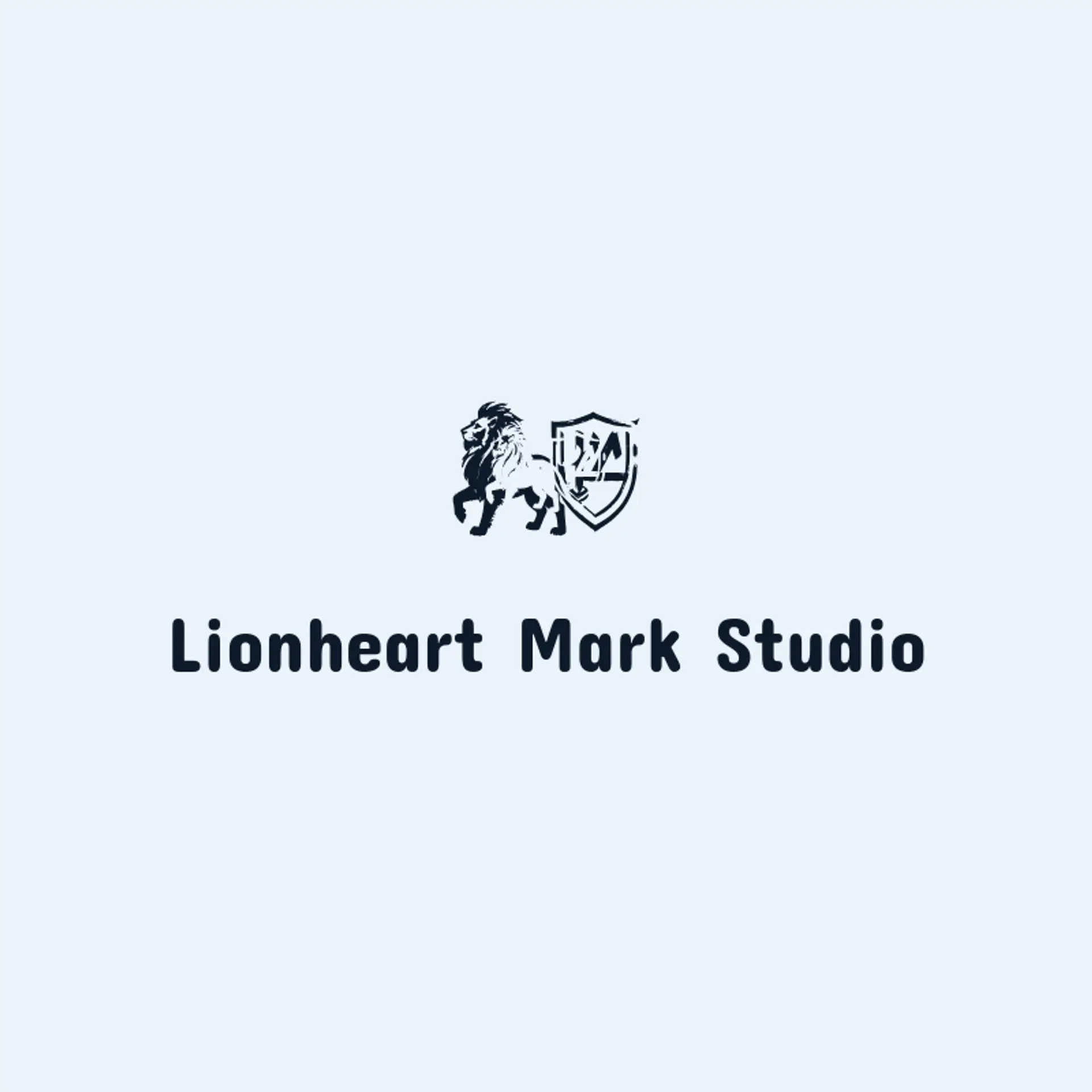 Lionheart Mark Studio logo for crest
