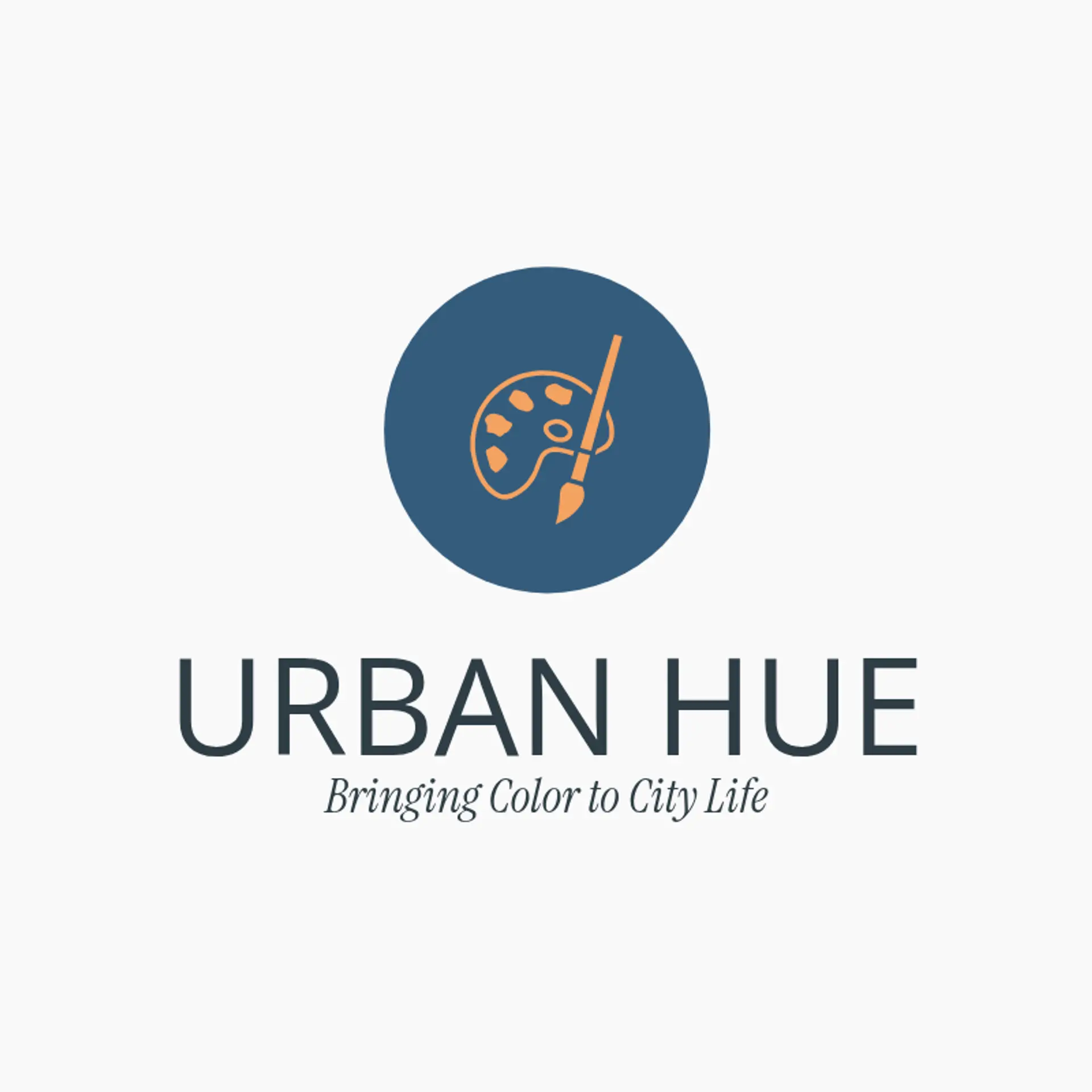 Urban Hue logo for construction painting