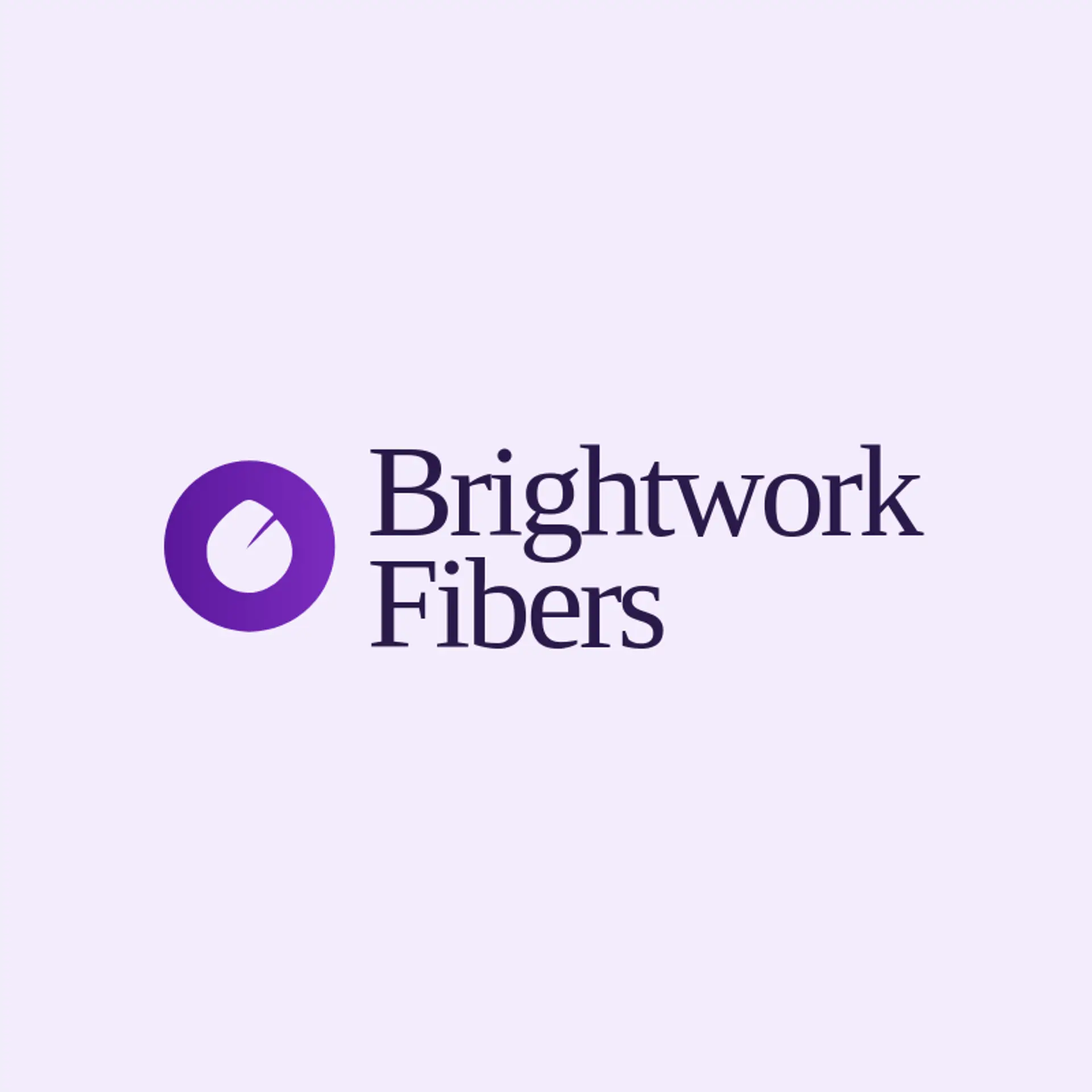 Brightwork Fibers logo for yarn