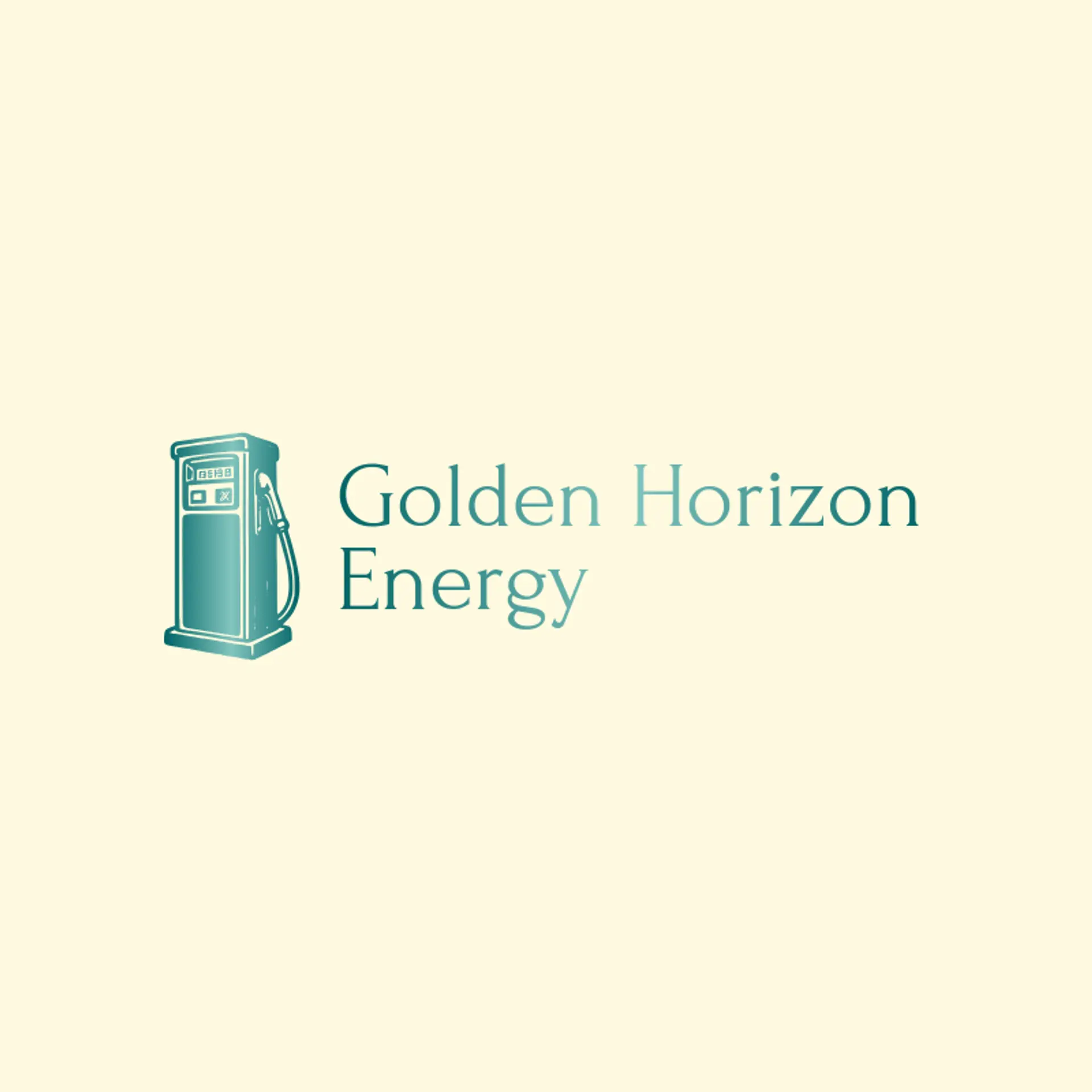 Golden Horizon Energy logo for petrol