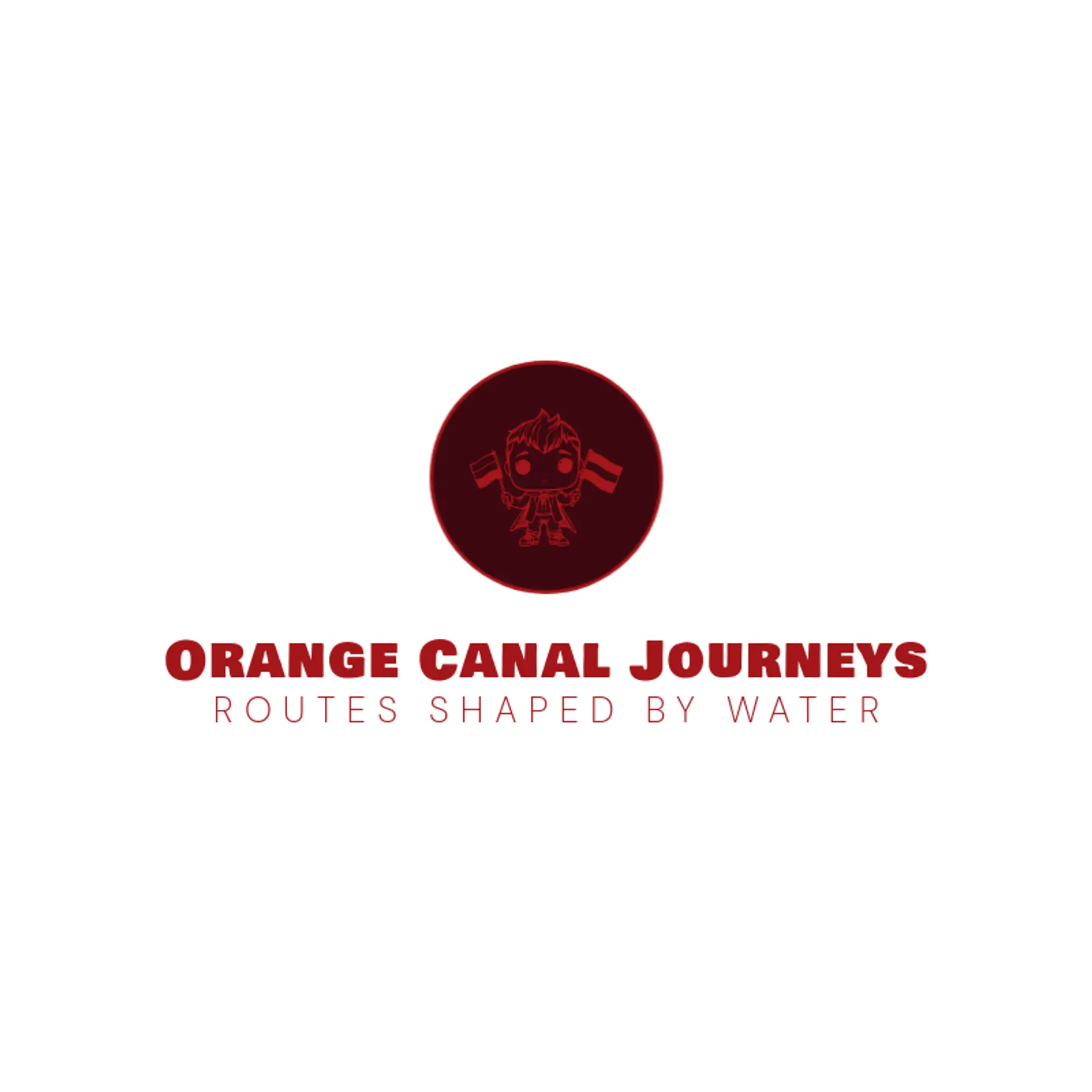 Orange Canal Journeys logo for netherlands