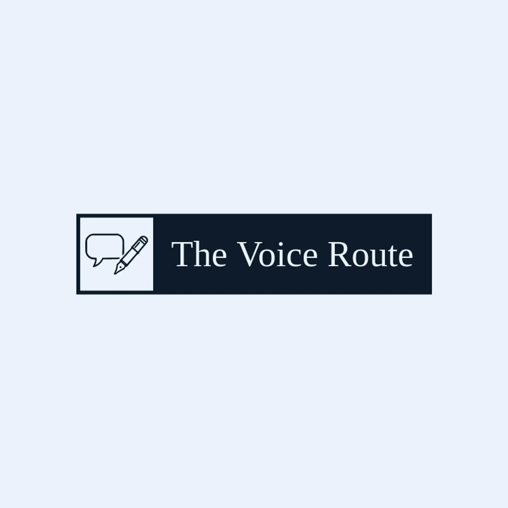 The Voice Route logo for translation