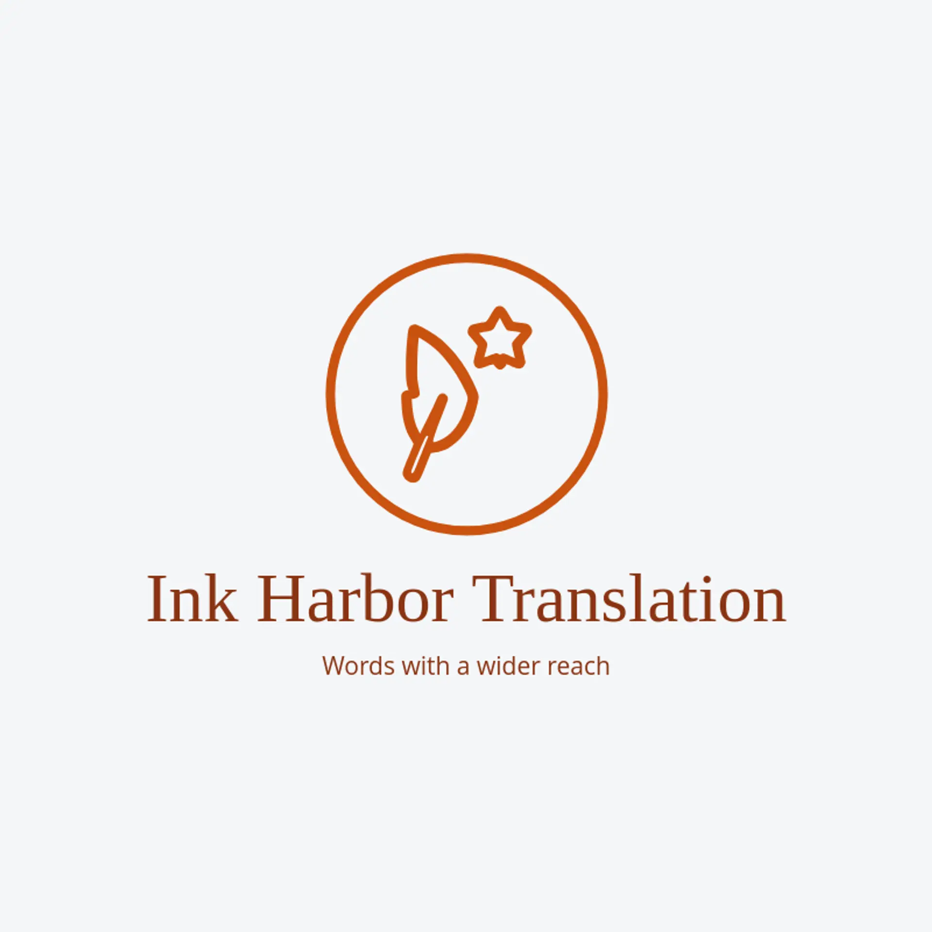Ink Harbor Translation logo for translation