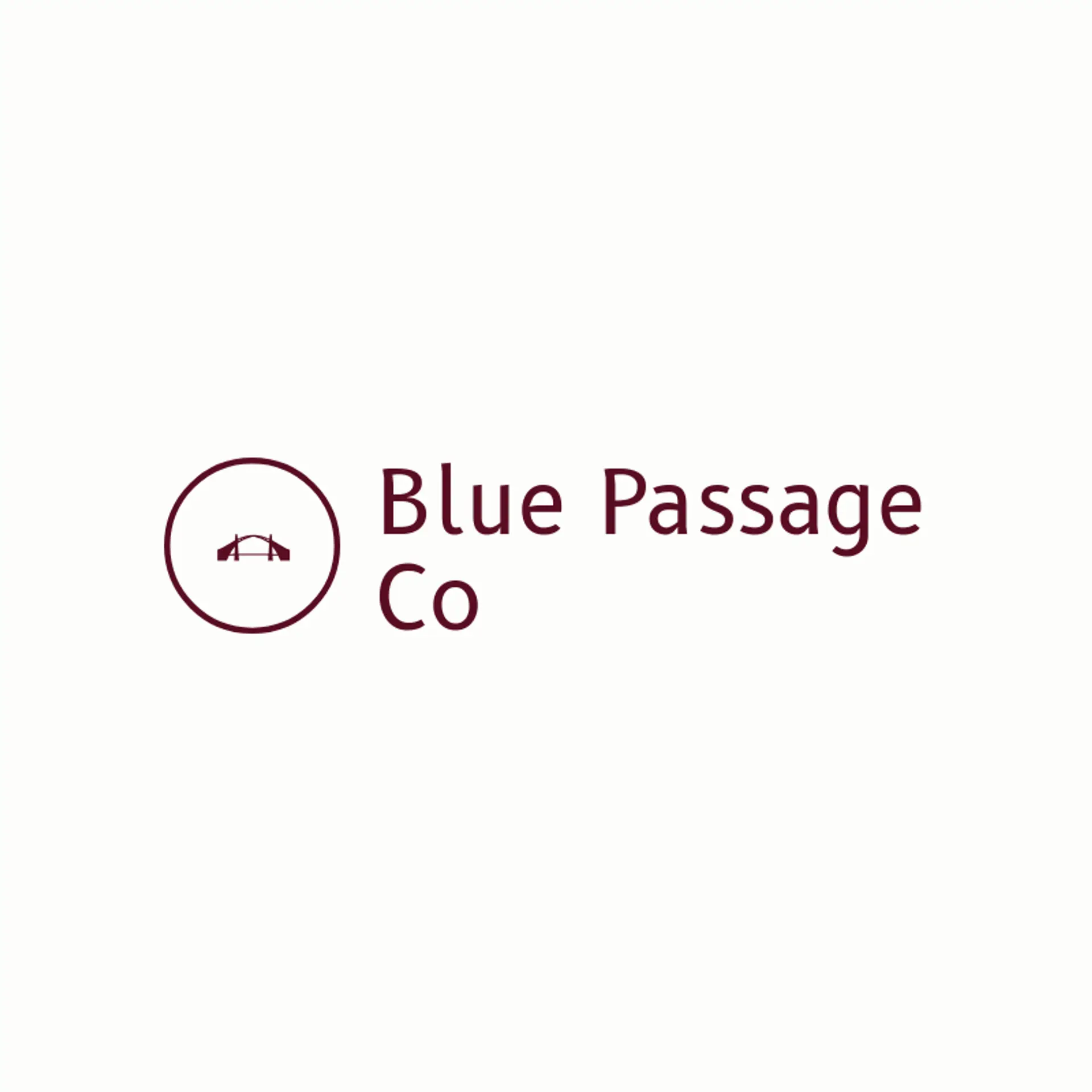 Blue Passage Co logo for gateway