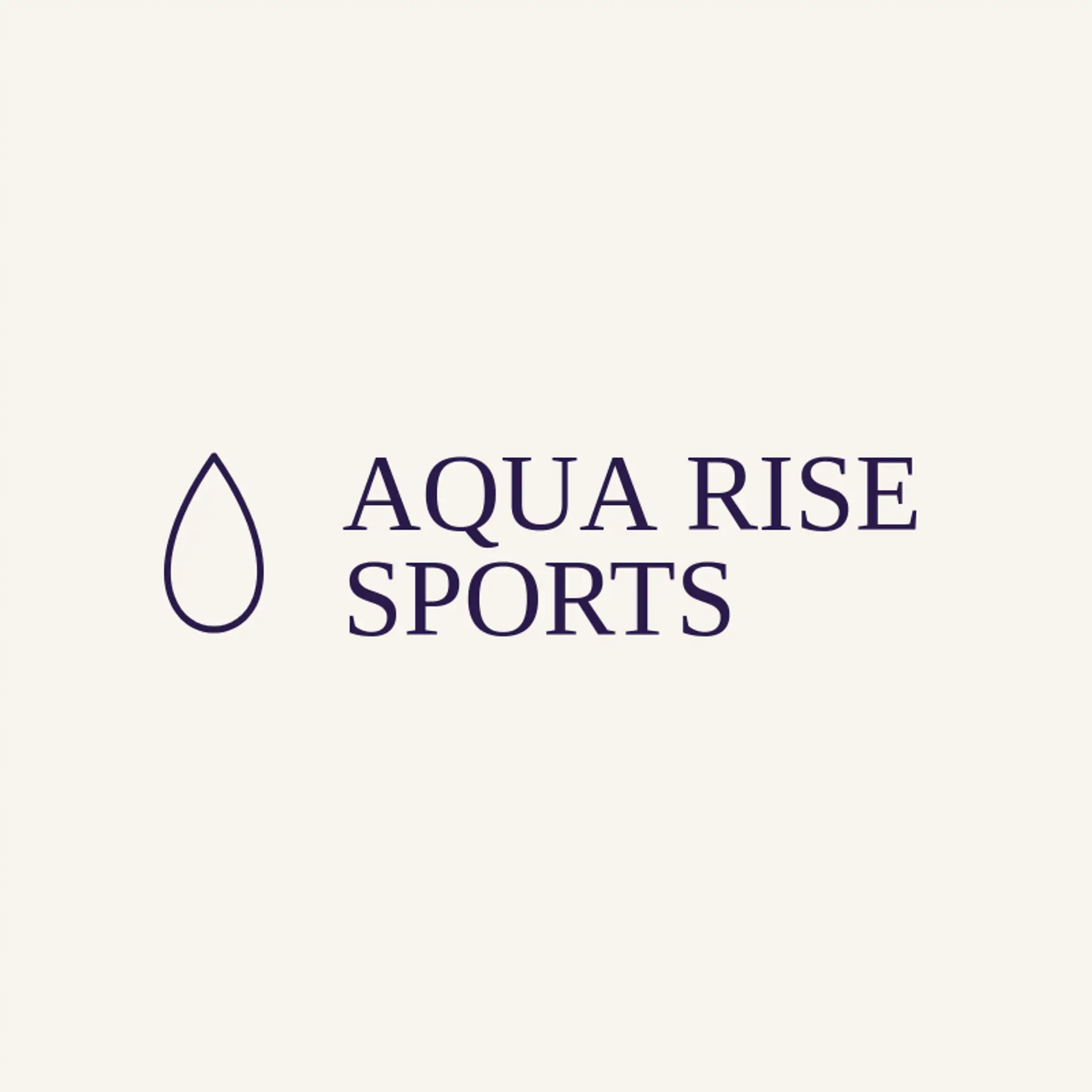Aqua Rise Sports logo for splash