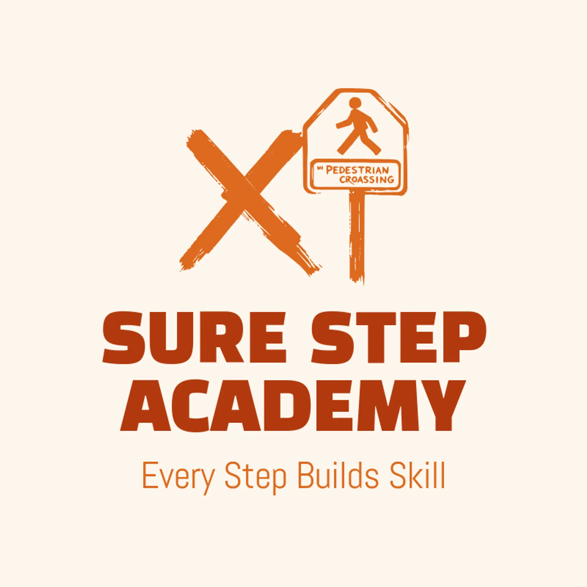 Sure Step Academy logo for driving school