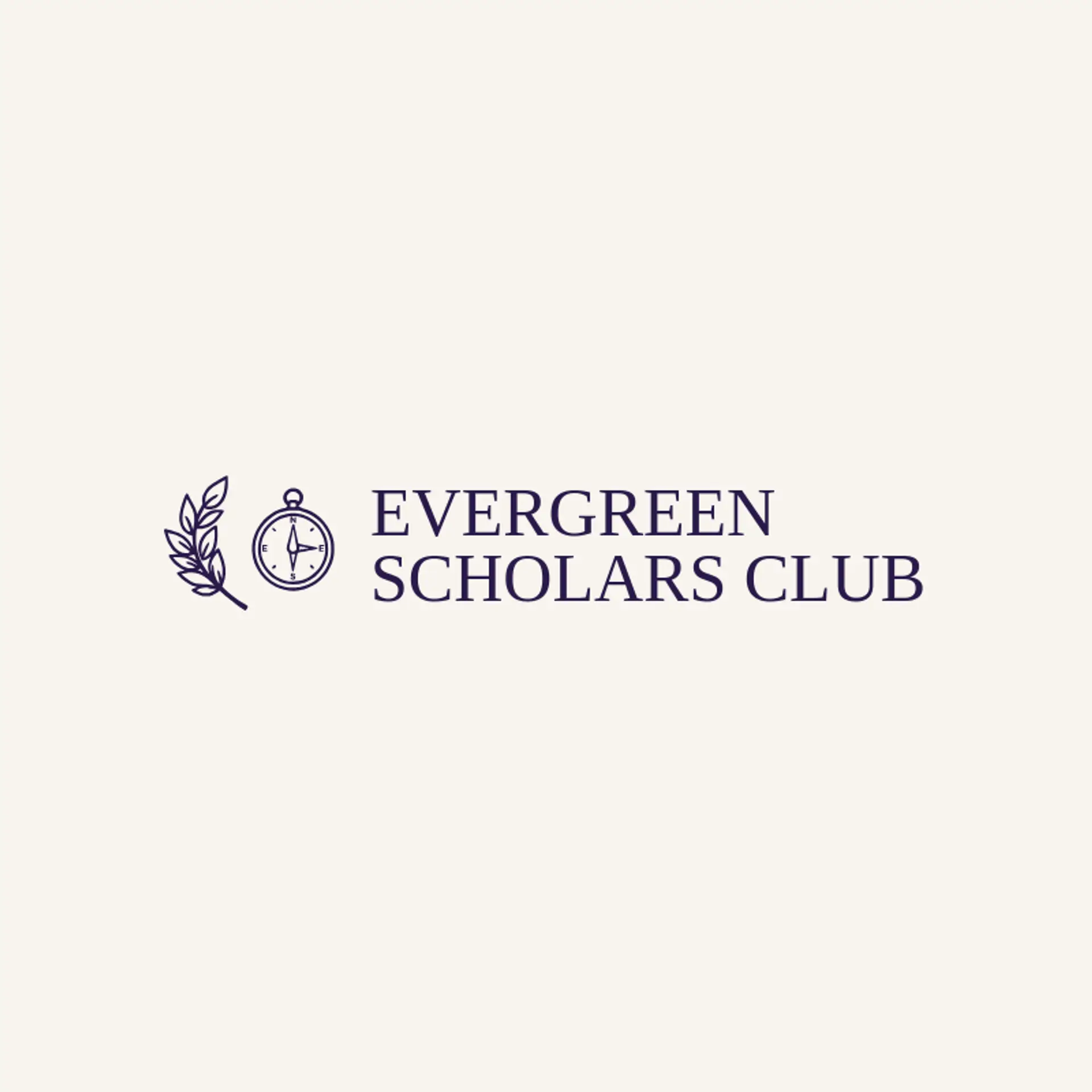 Evergreen Scholars Club logo for academy