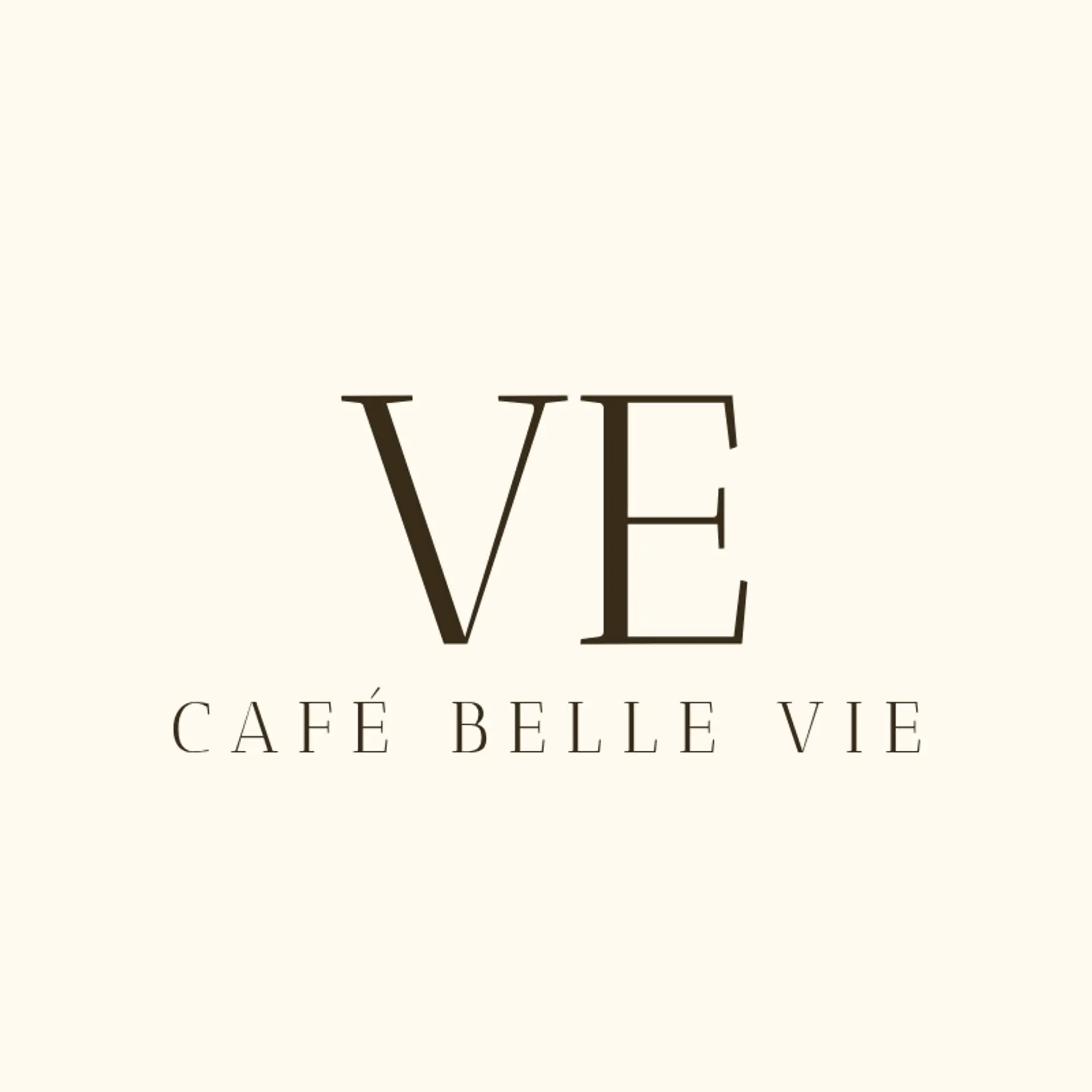 Le Petit Croissant logo for french cafe