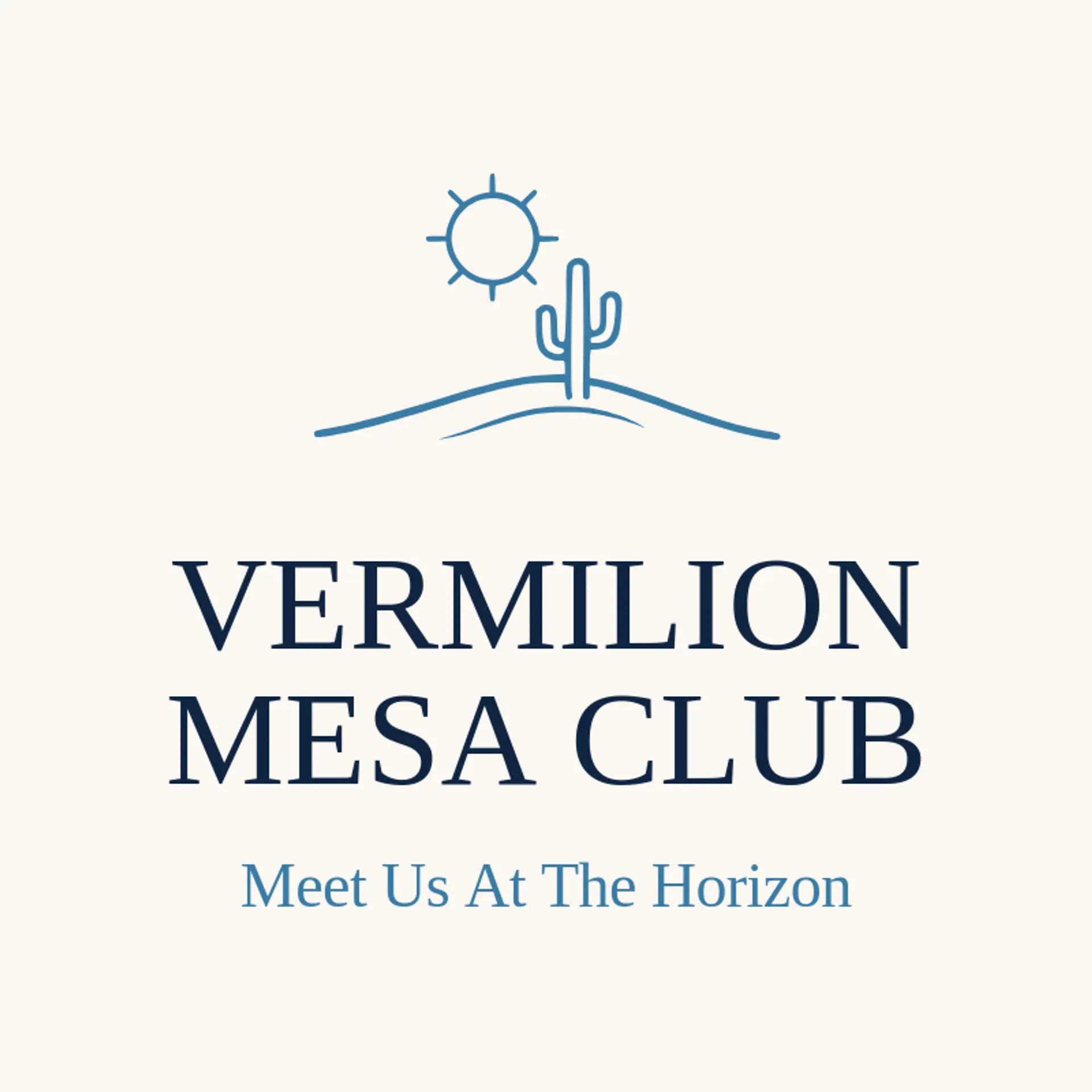 Vermilion Mesa Club logo for dune