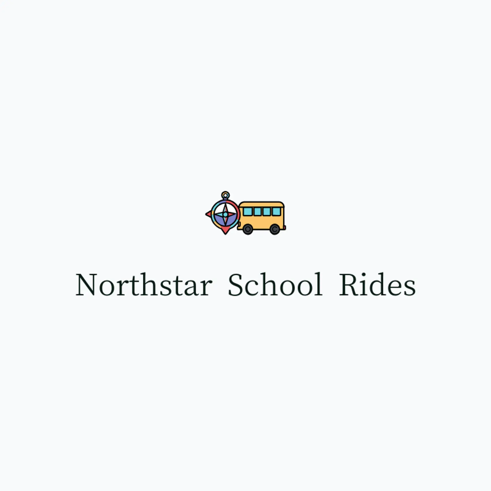 Northstar School Rides logo for school bus
