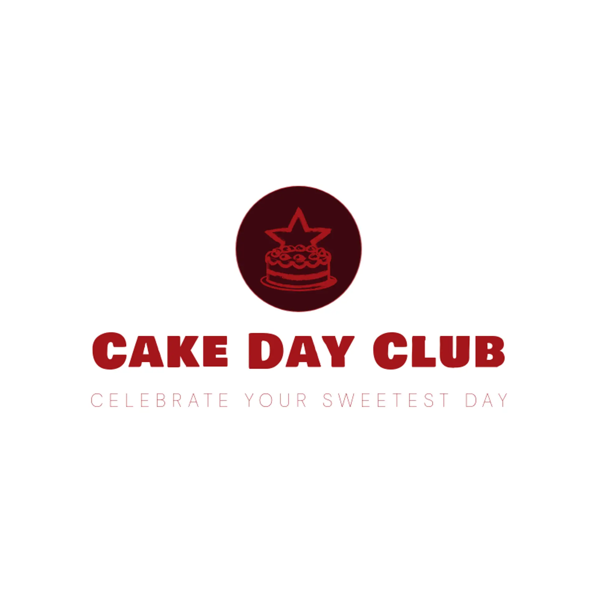 Cake Day Club logo for birthday