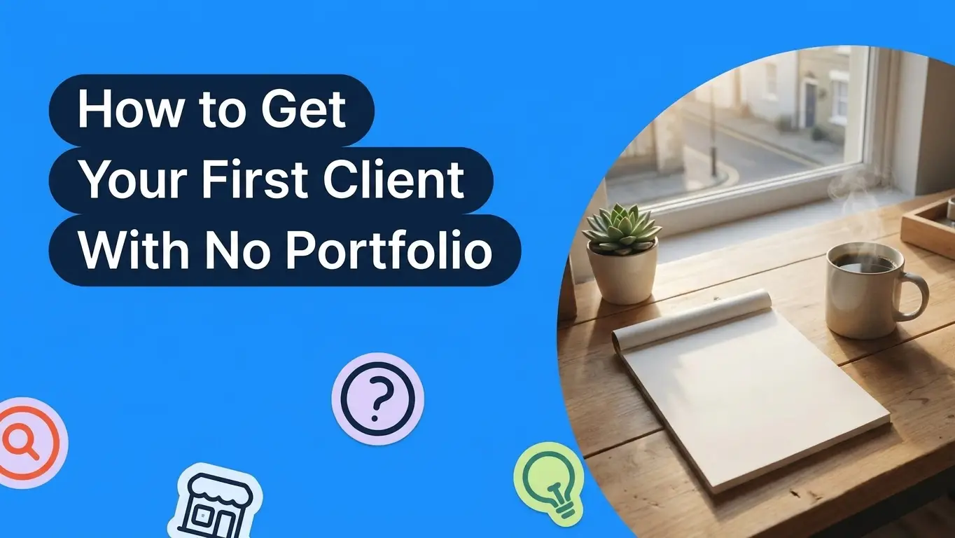 How to Get Your First Client With No Portfolio
