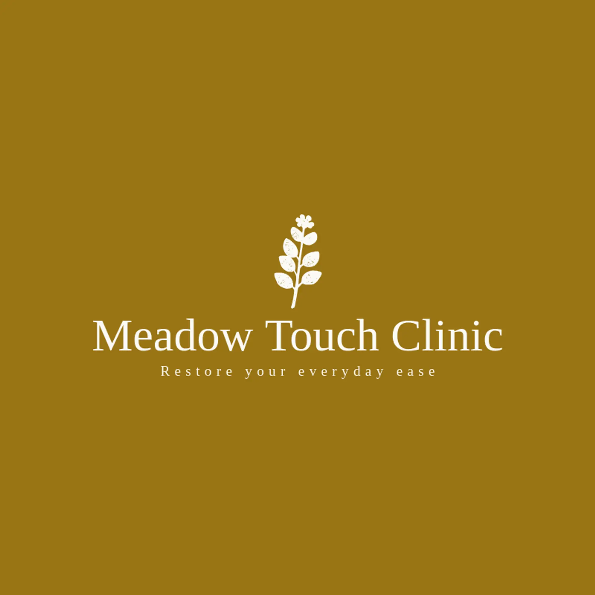 Meadow Touch Clinic logo for massage