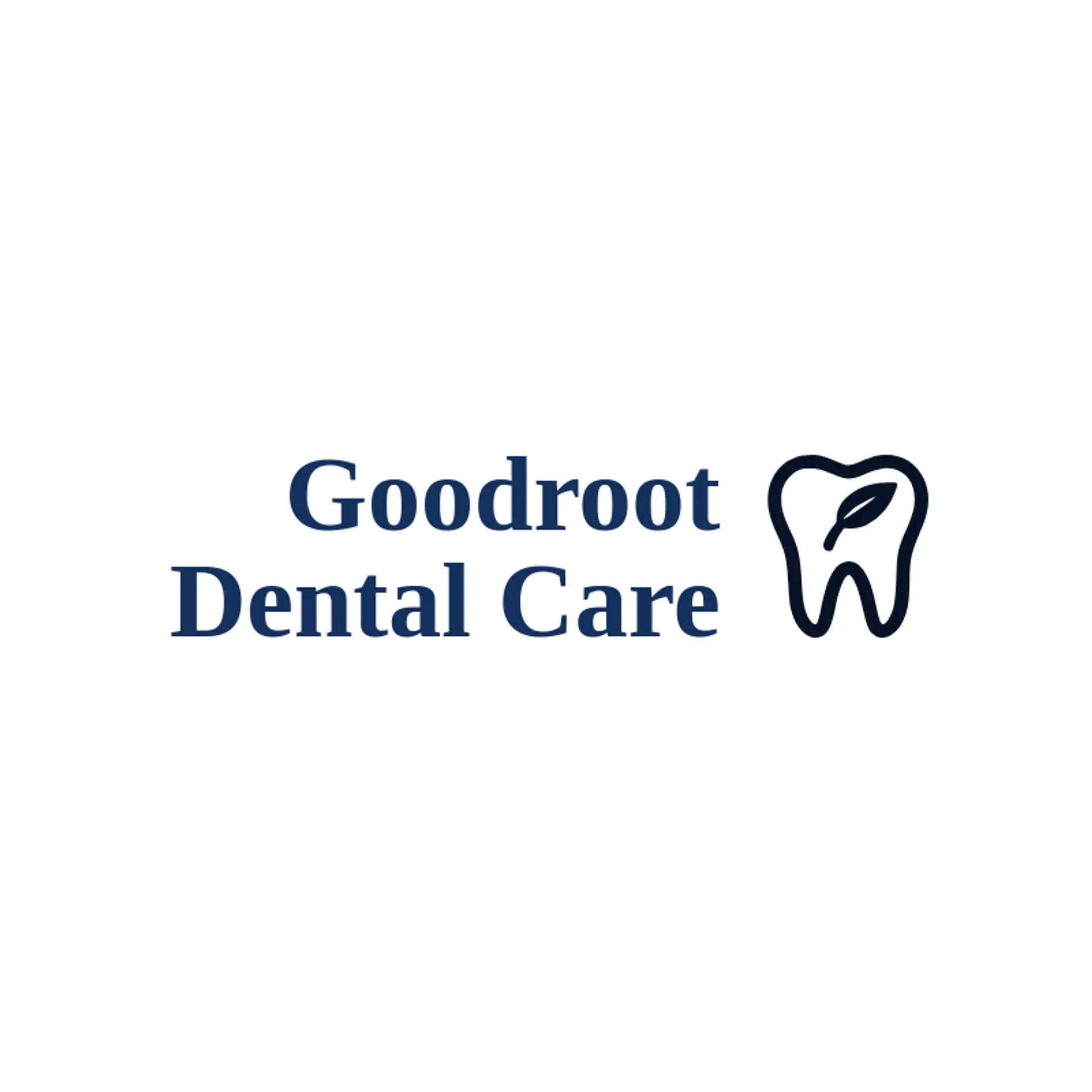 Goodroot Dental Care logo for dentistry