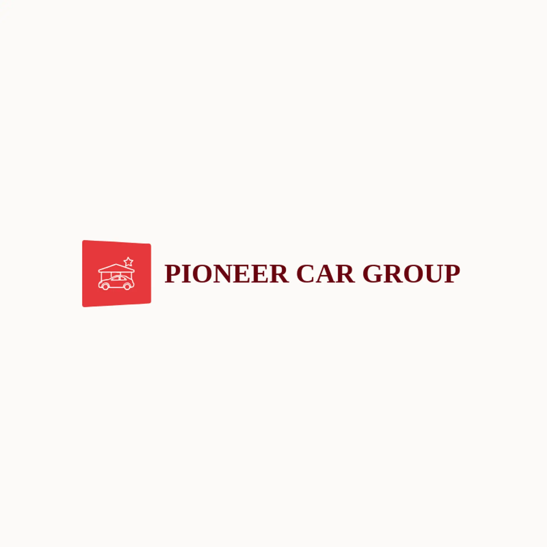 Pioneer Car Group logo for car dealership