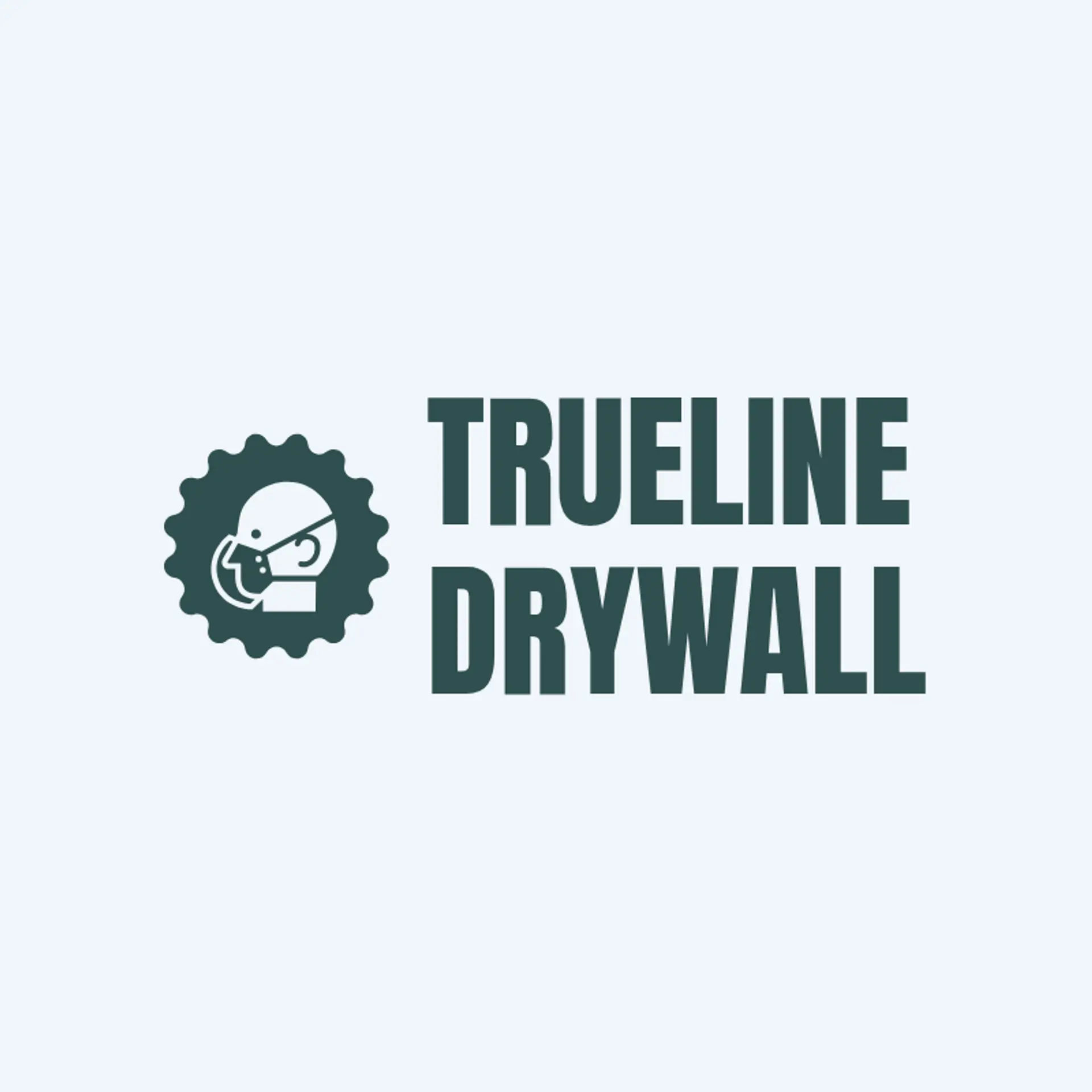 TrueLine Drywall logo for construction dry wall