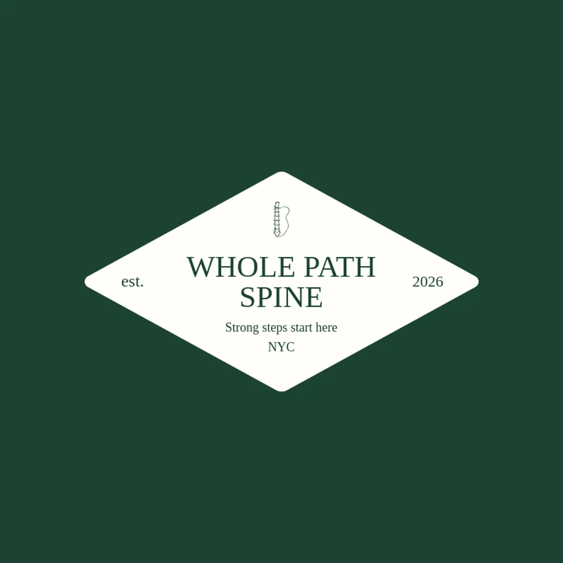 Whole Path Spine logo for spine
