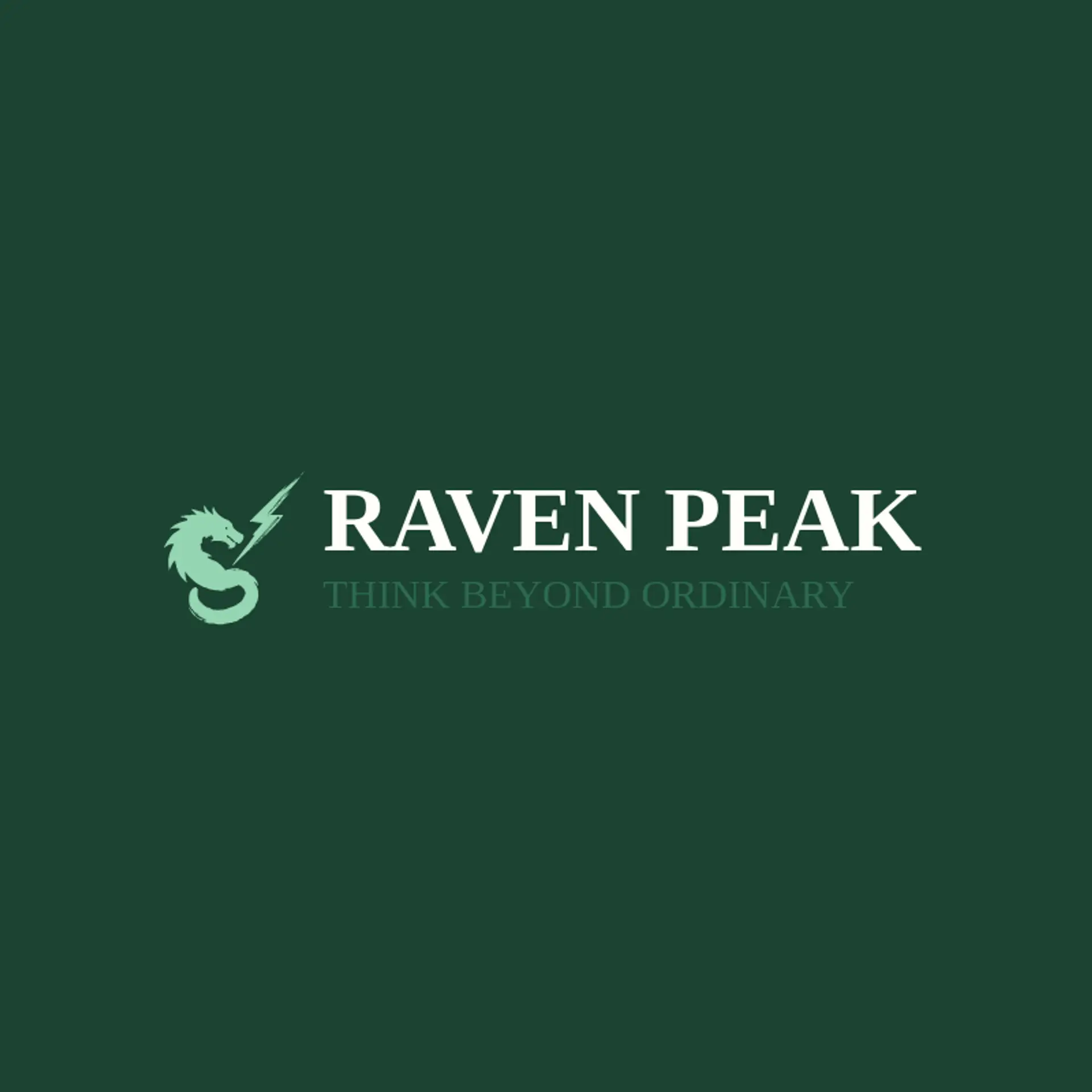Raven Peak logo for wizard