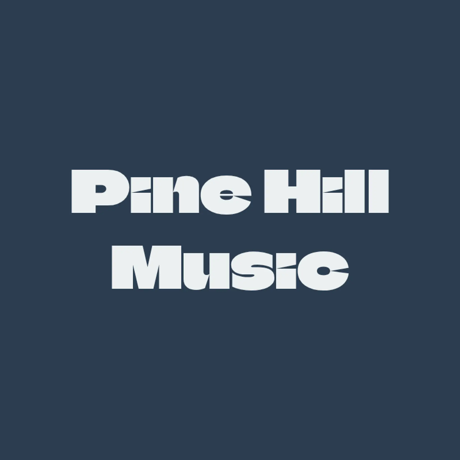 Pine Hill Music logo for country music