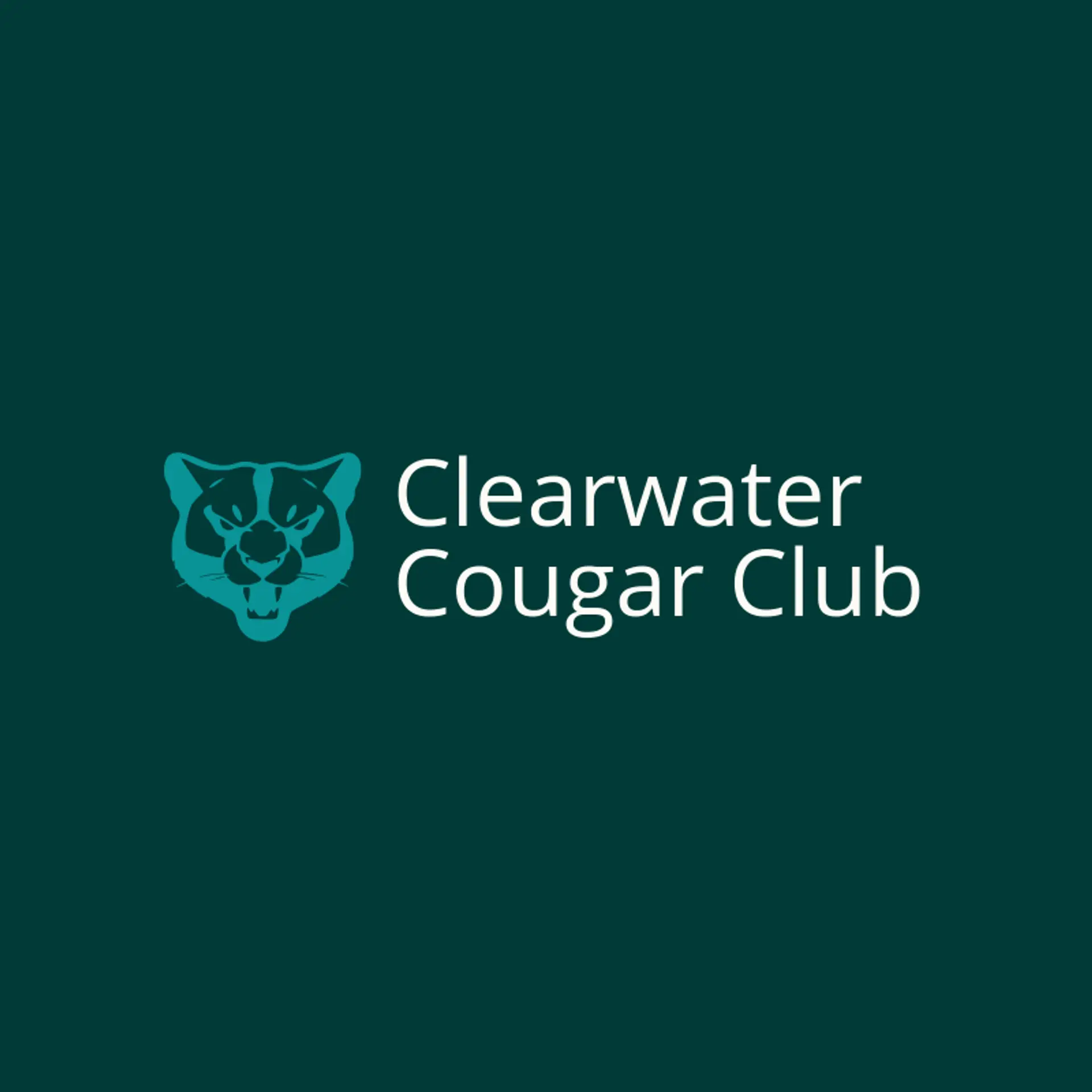 Clearwater Cougar Club logo for cougar