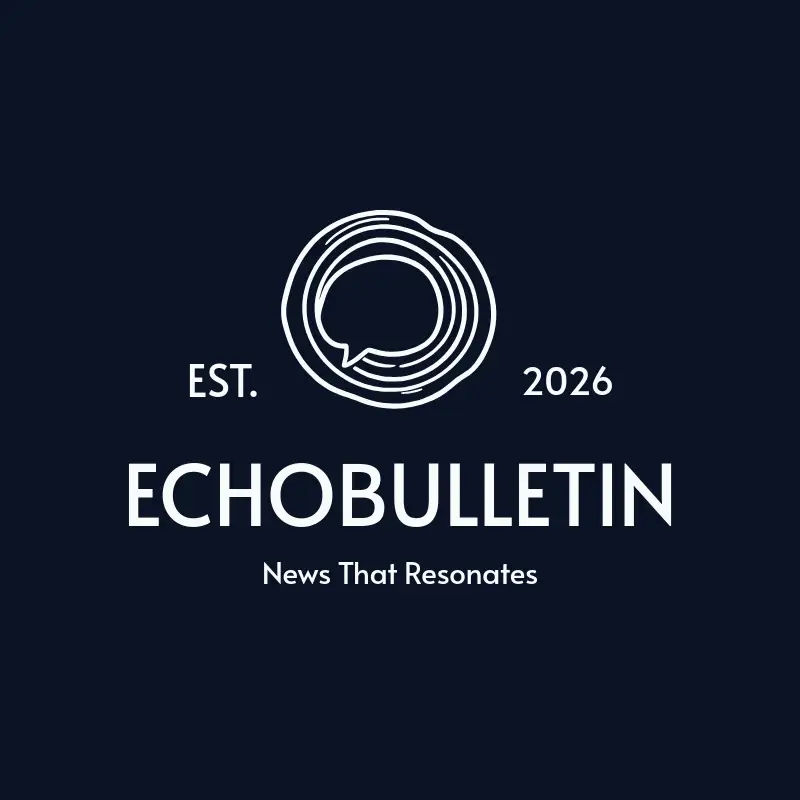 The newsletter name EchoBulletin as a branded logo with a single color icon