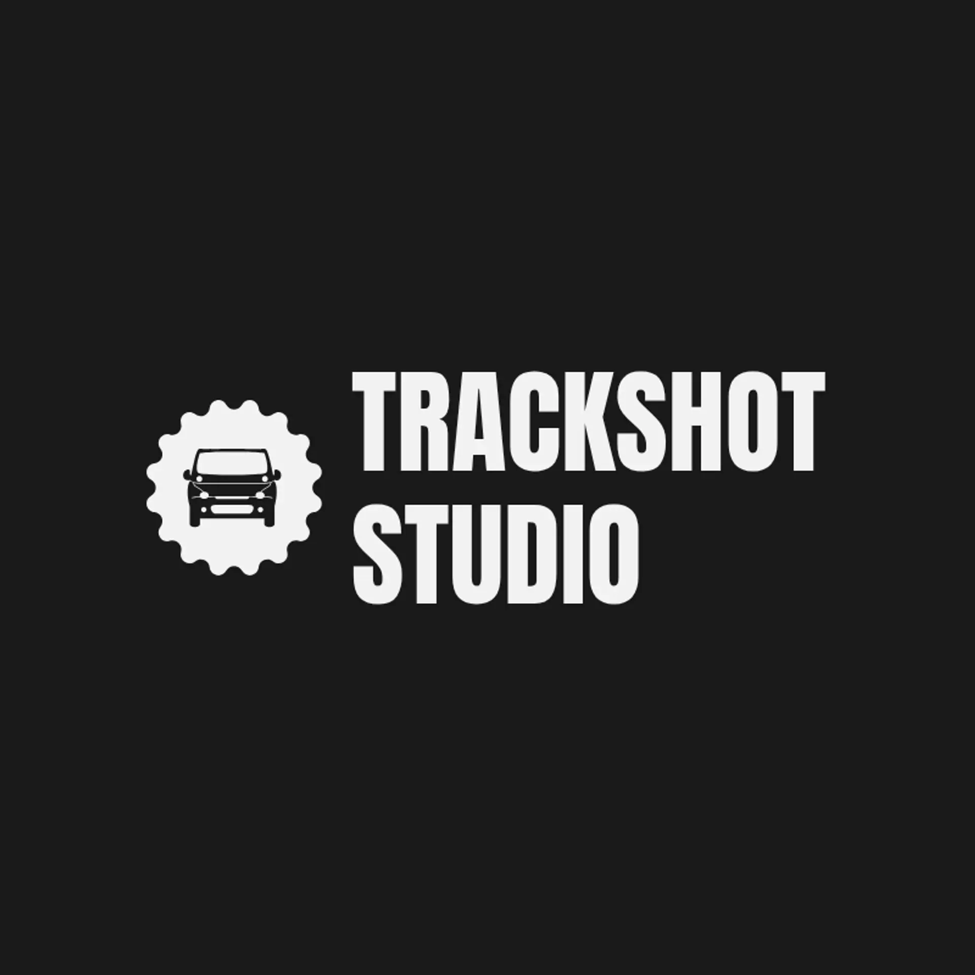 TrackShot Studio logo for car photography