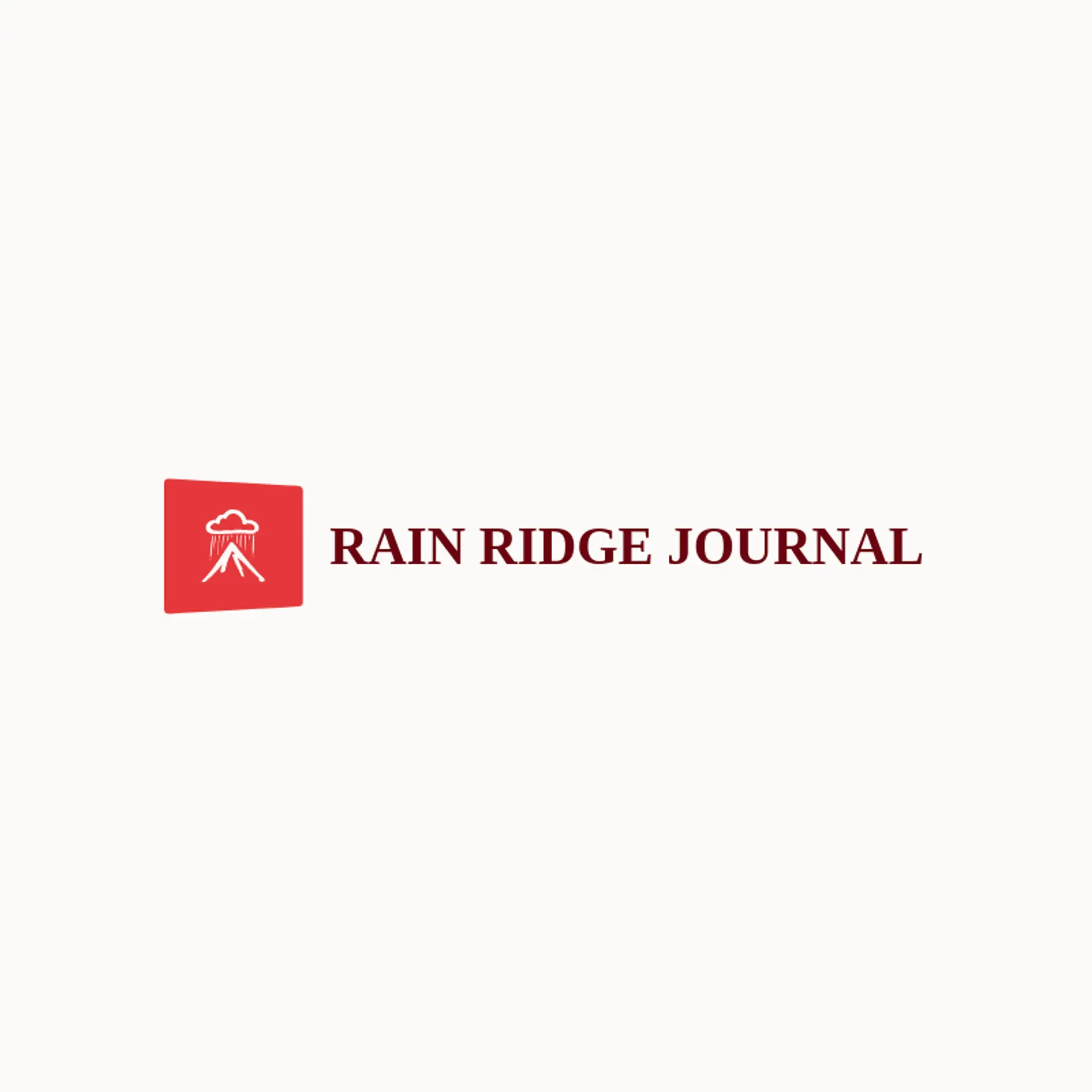 Rain Ridge Journal logo for rain