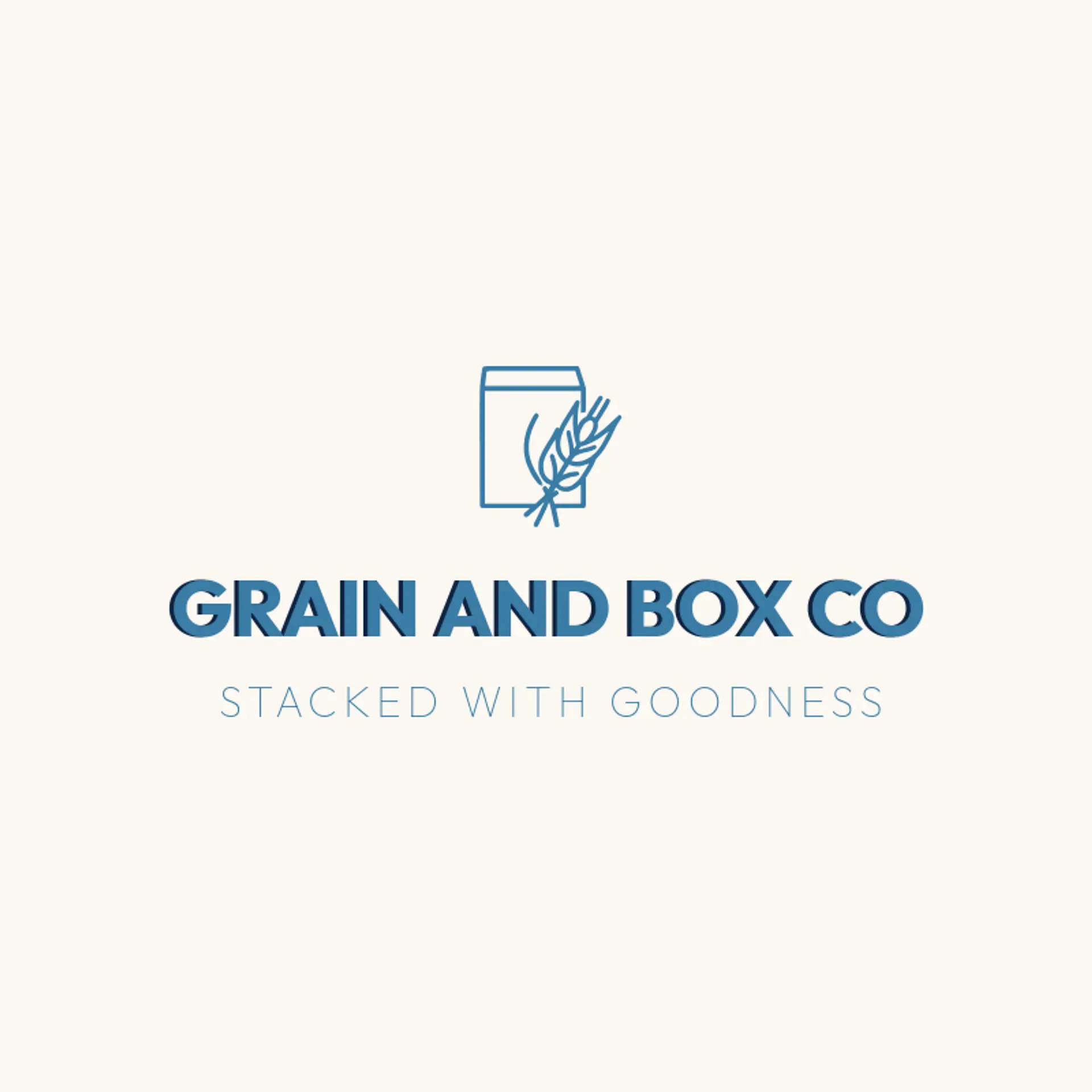 Grain and Box Co logo for cereal