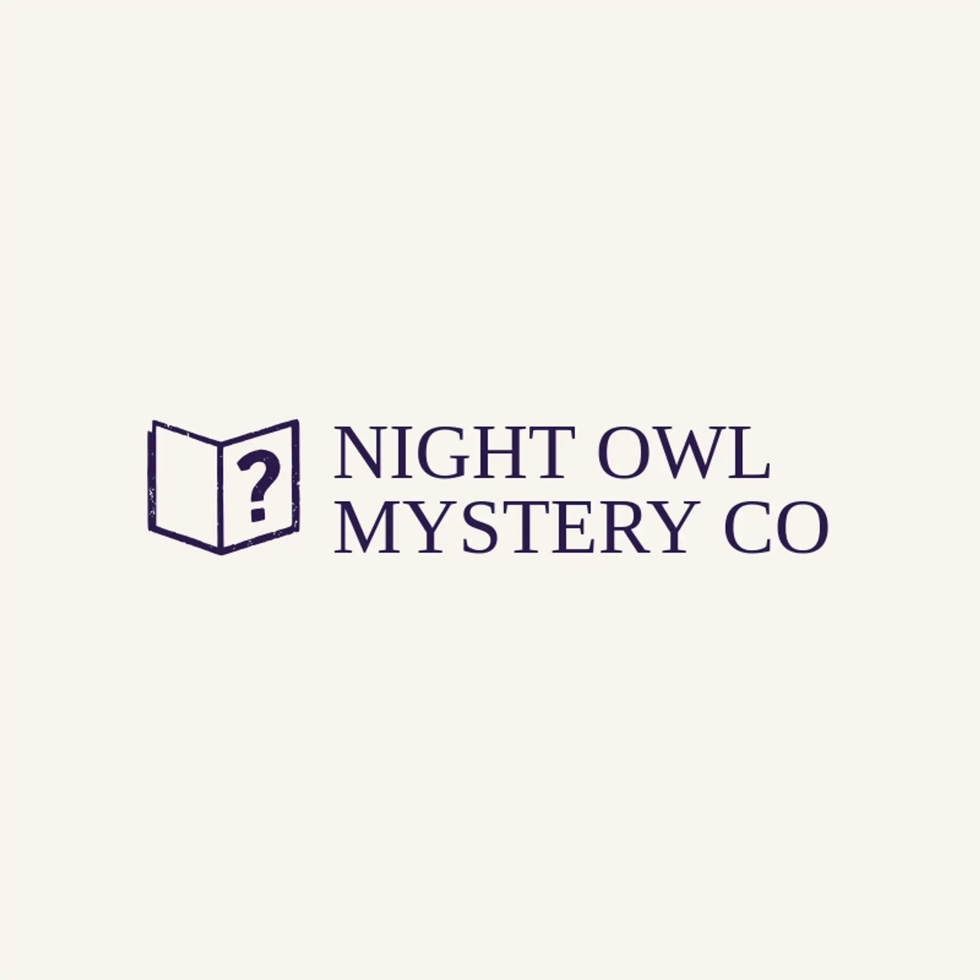Night Owl Mystery Co logo for mystery