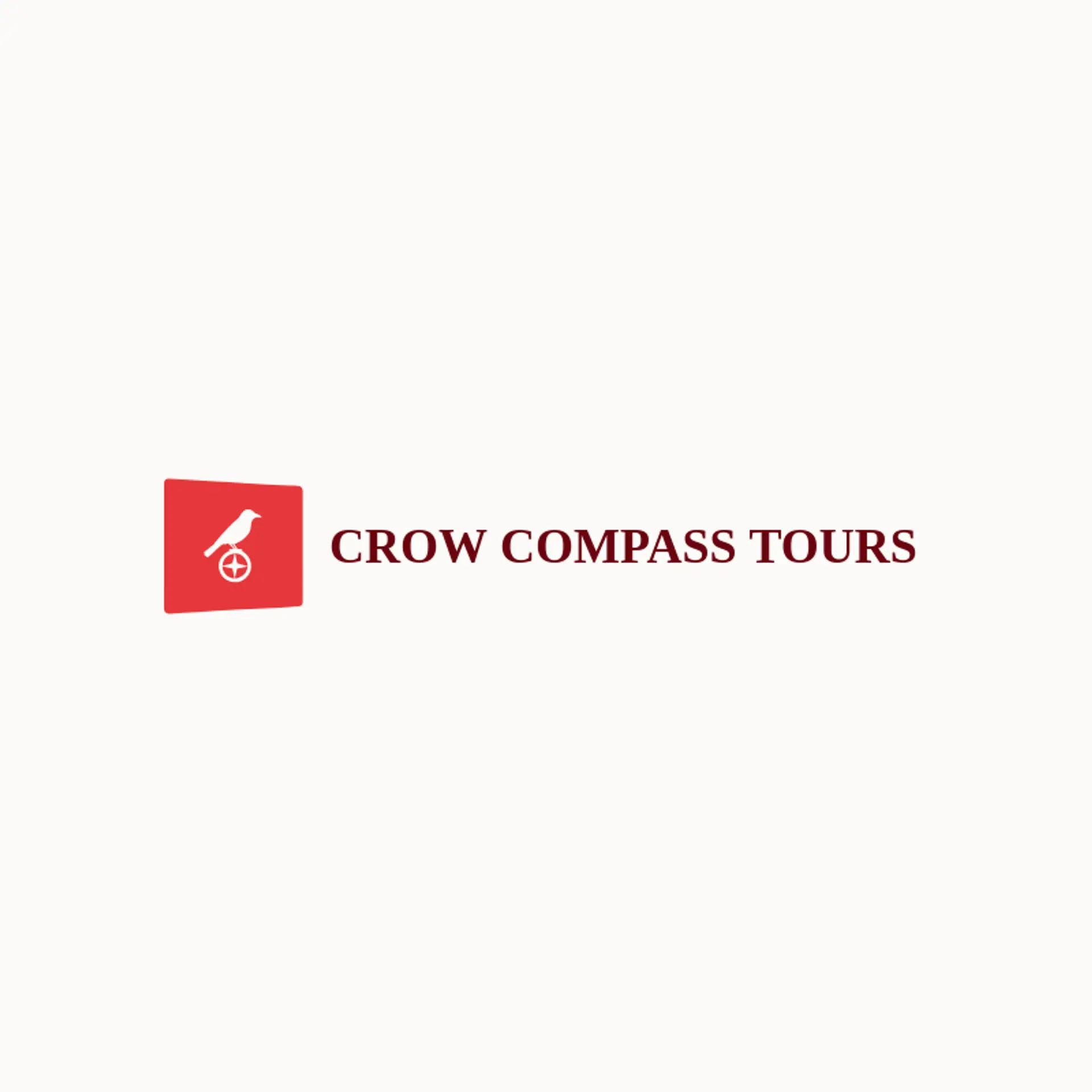 Crow Compass Tours logo for crow