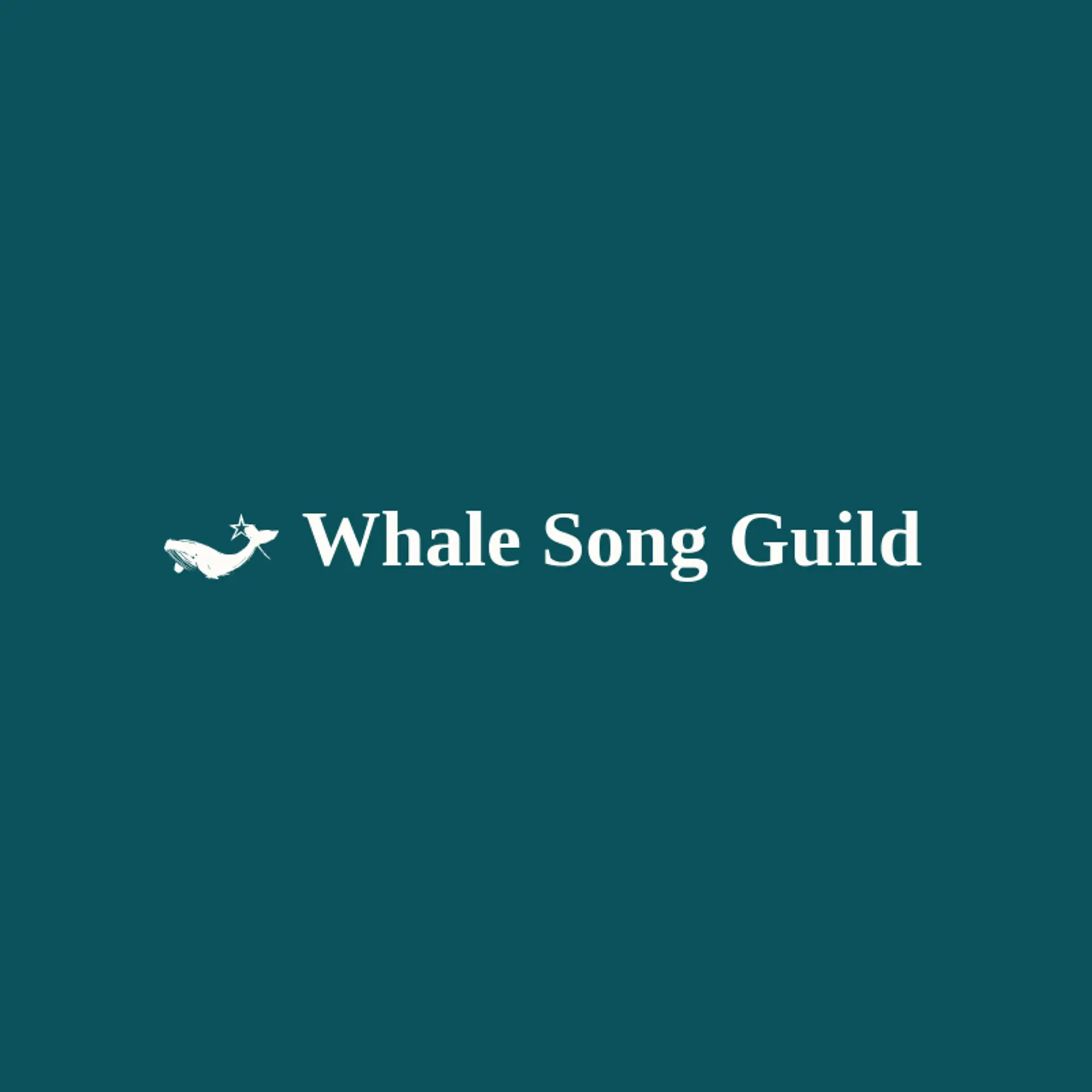 Whale Song Guild logo for seal