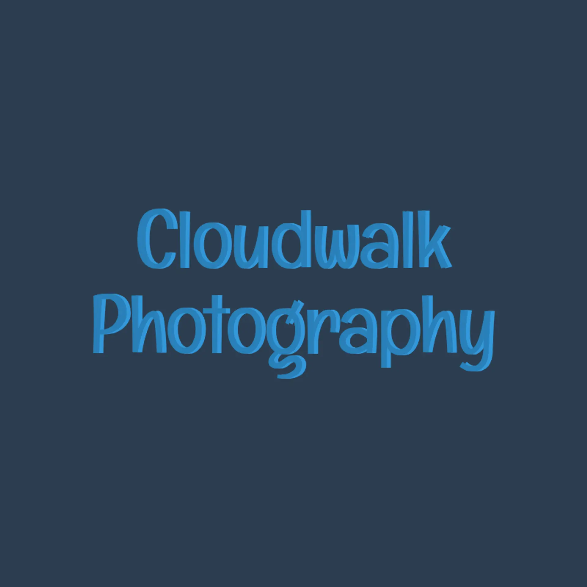 Cloudwalk Photography logo for aerial photography
