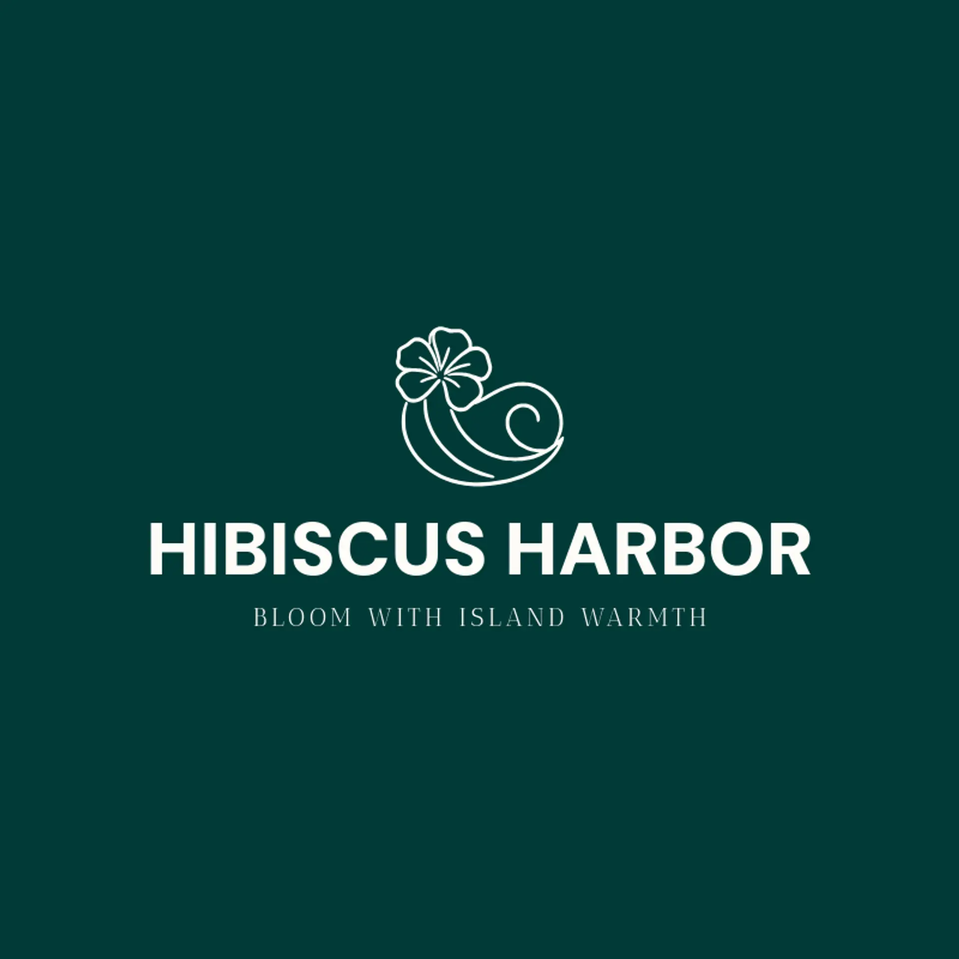 Hibiscus Harbor logo for hawaii